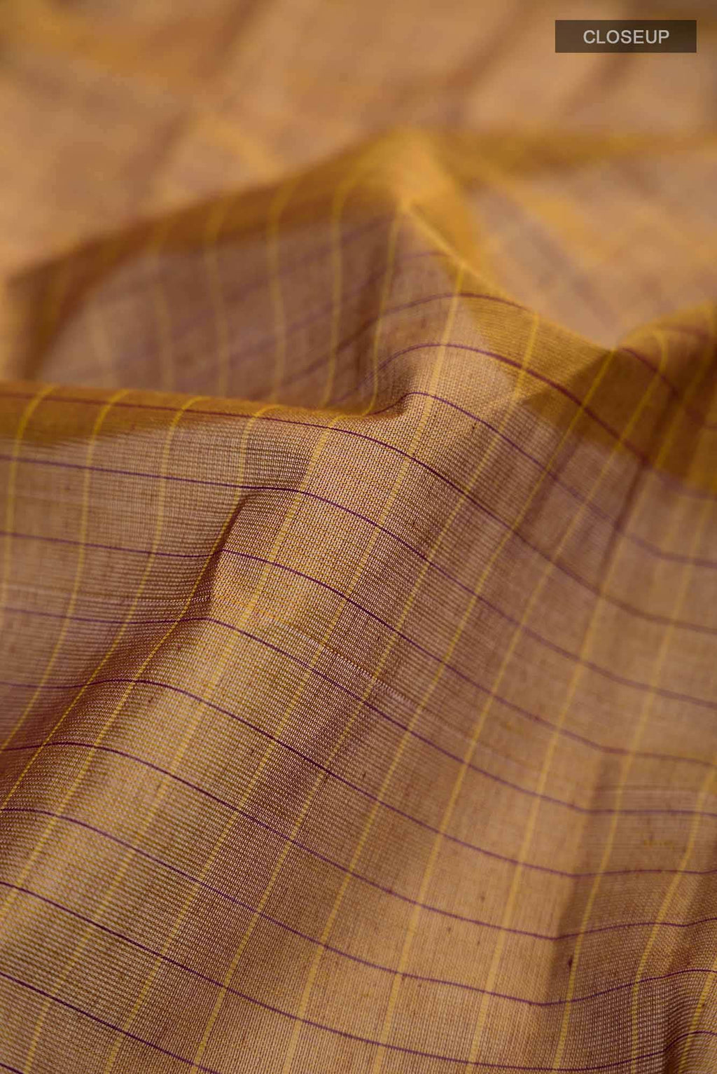 Brown Kanchi Cotton Saree