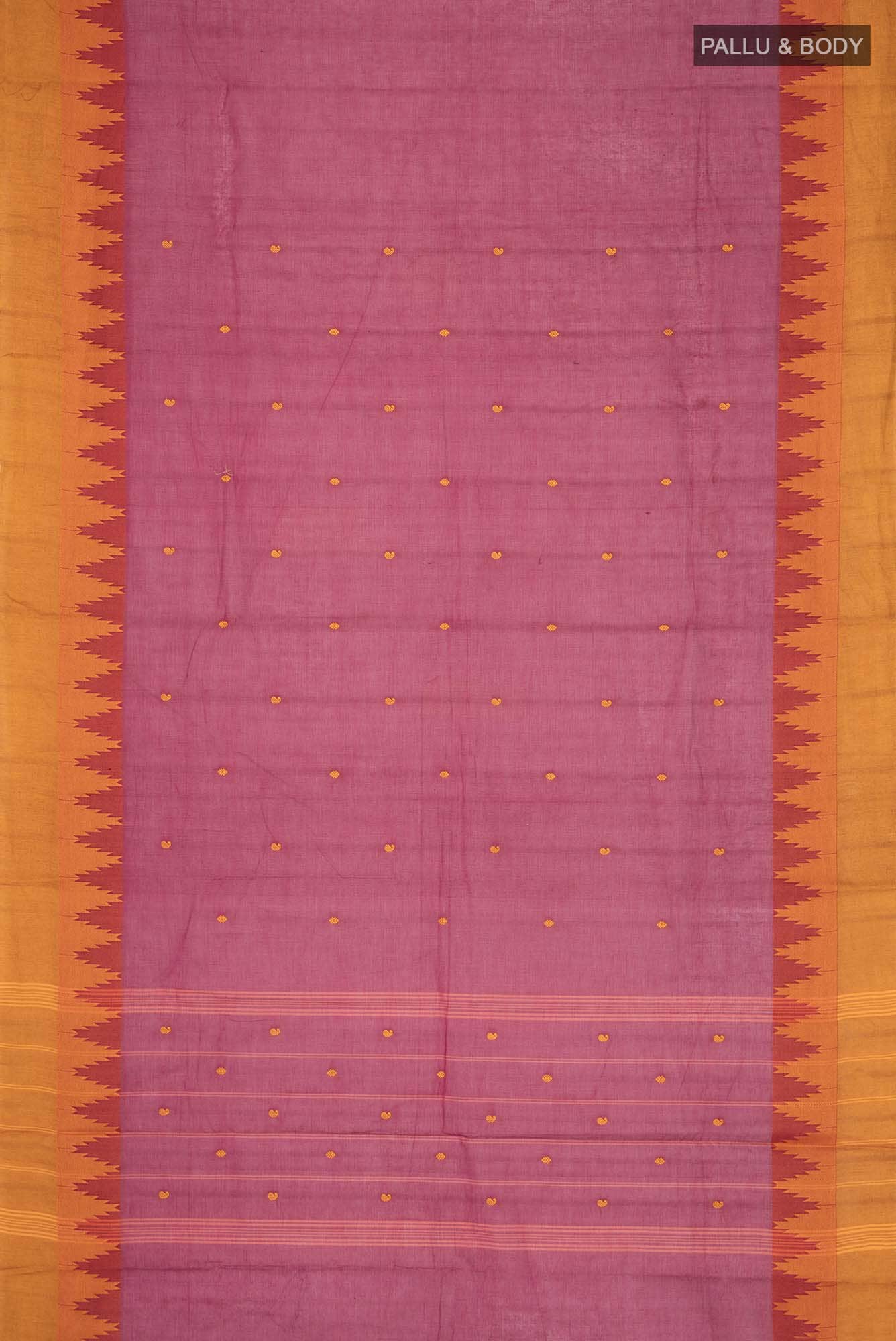 Pink Kanchi Cotton Saree