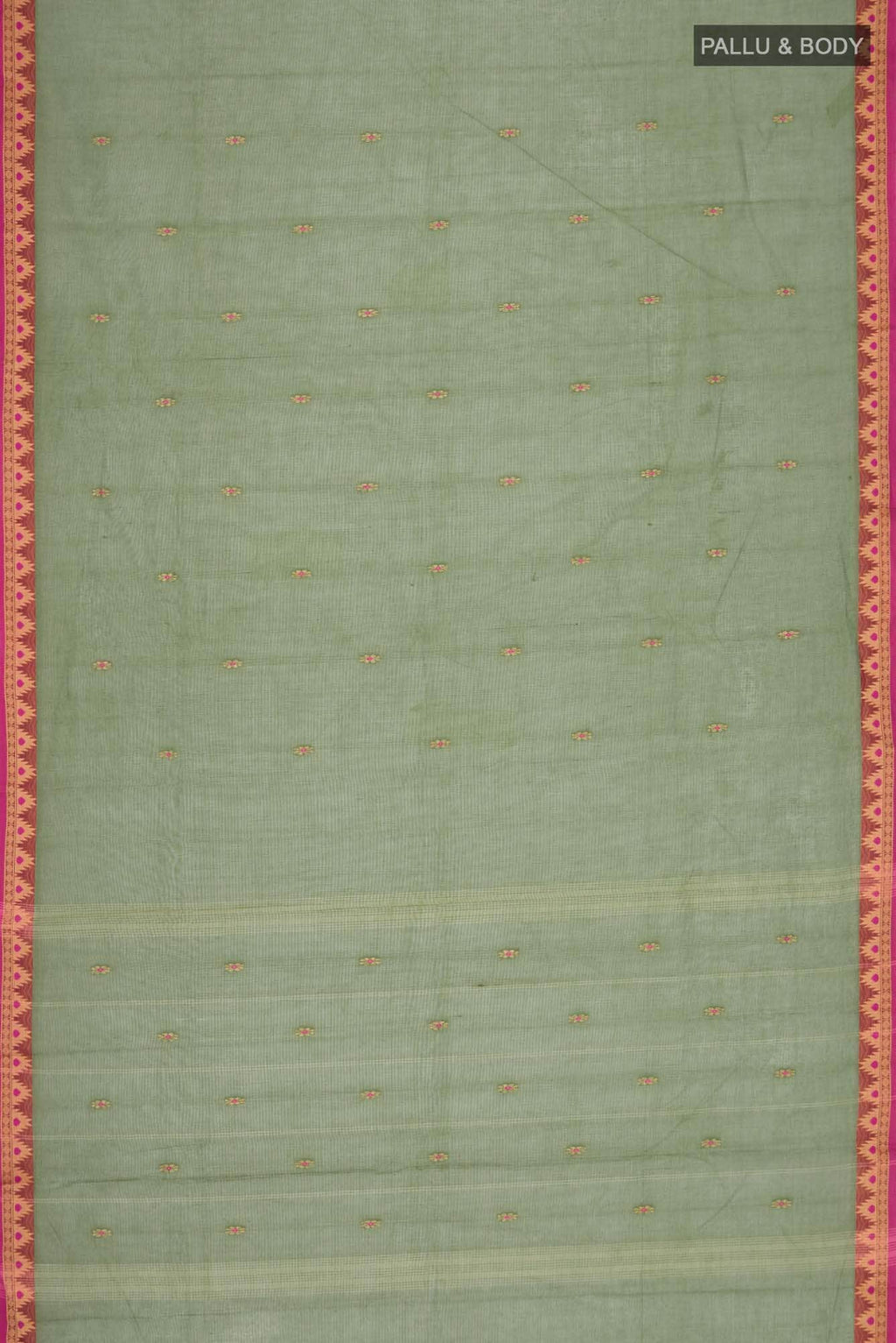 Green Kanchi Cotton Saree