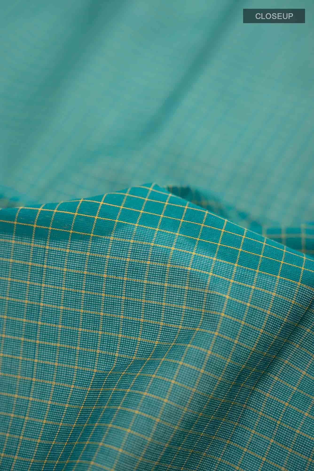 Green Kanchi Cotton Saree