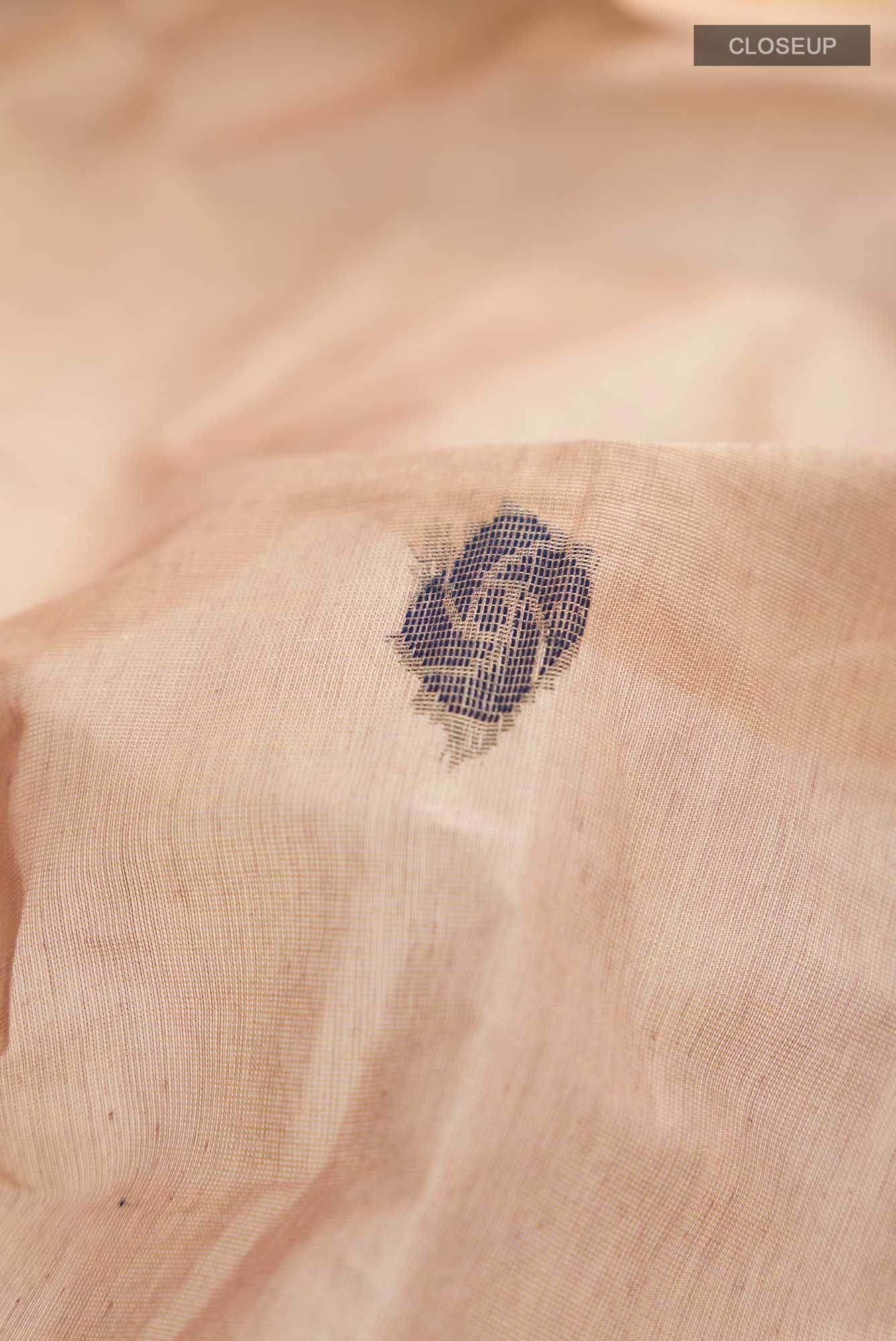 Beige Kanchi Cotton Saree