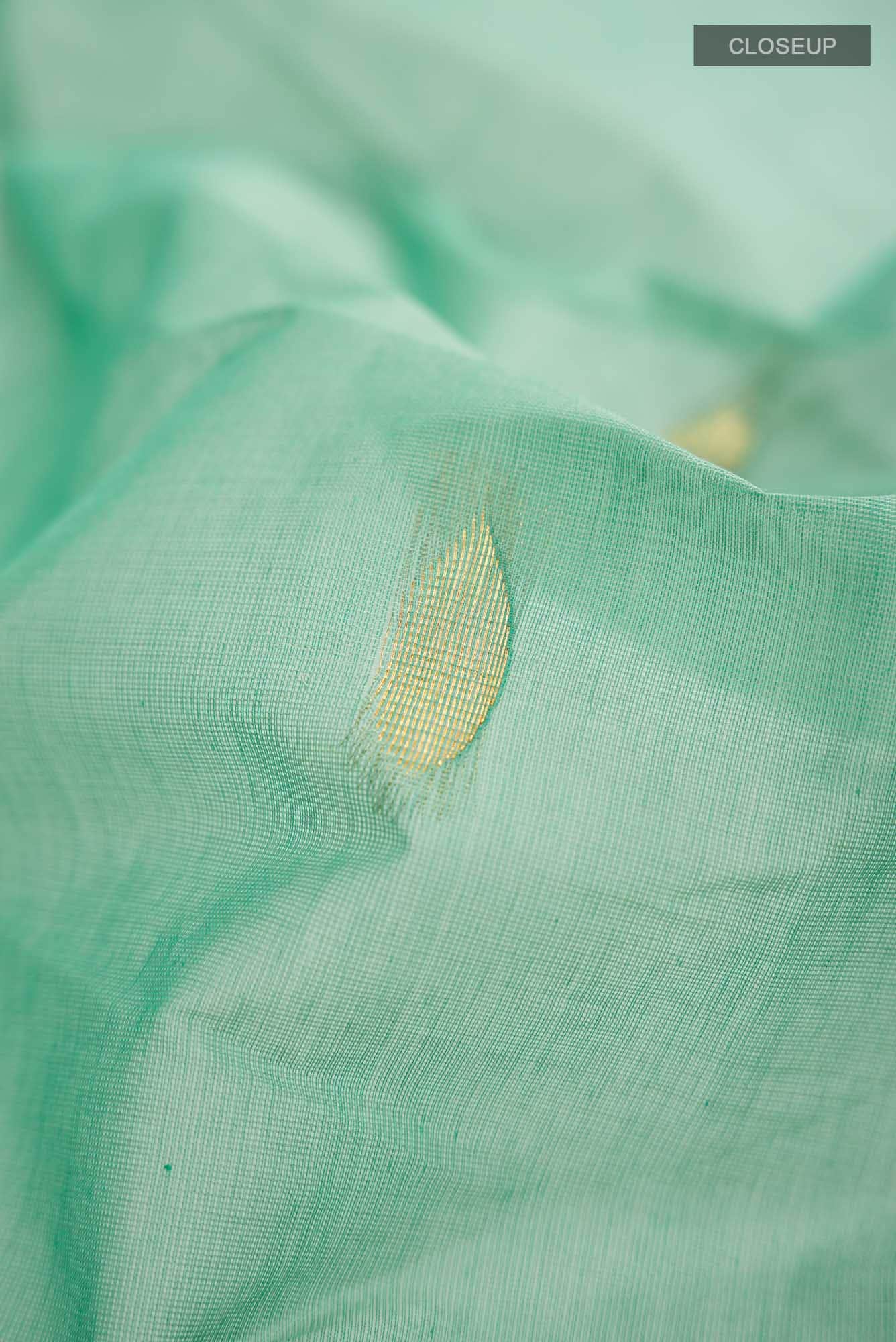 Green Kanchi Cotton Saree