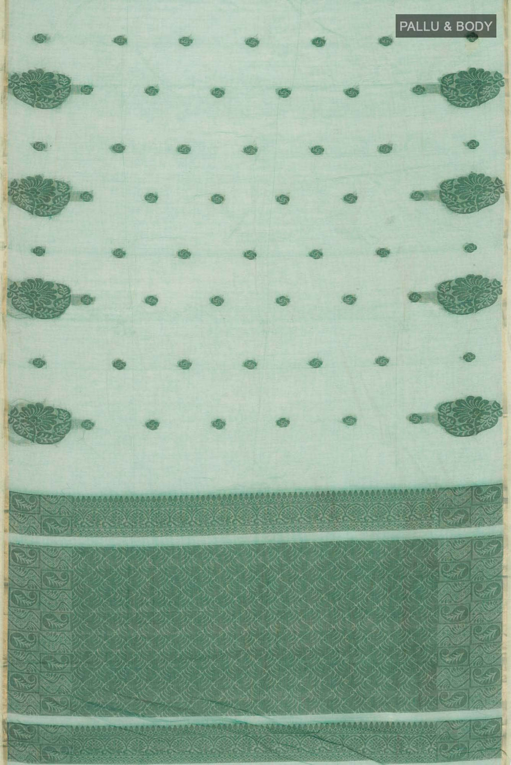 Green Kanchi Cotton Saree