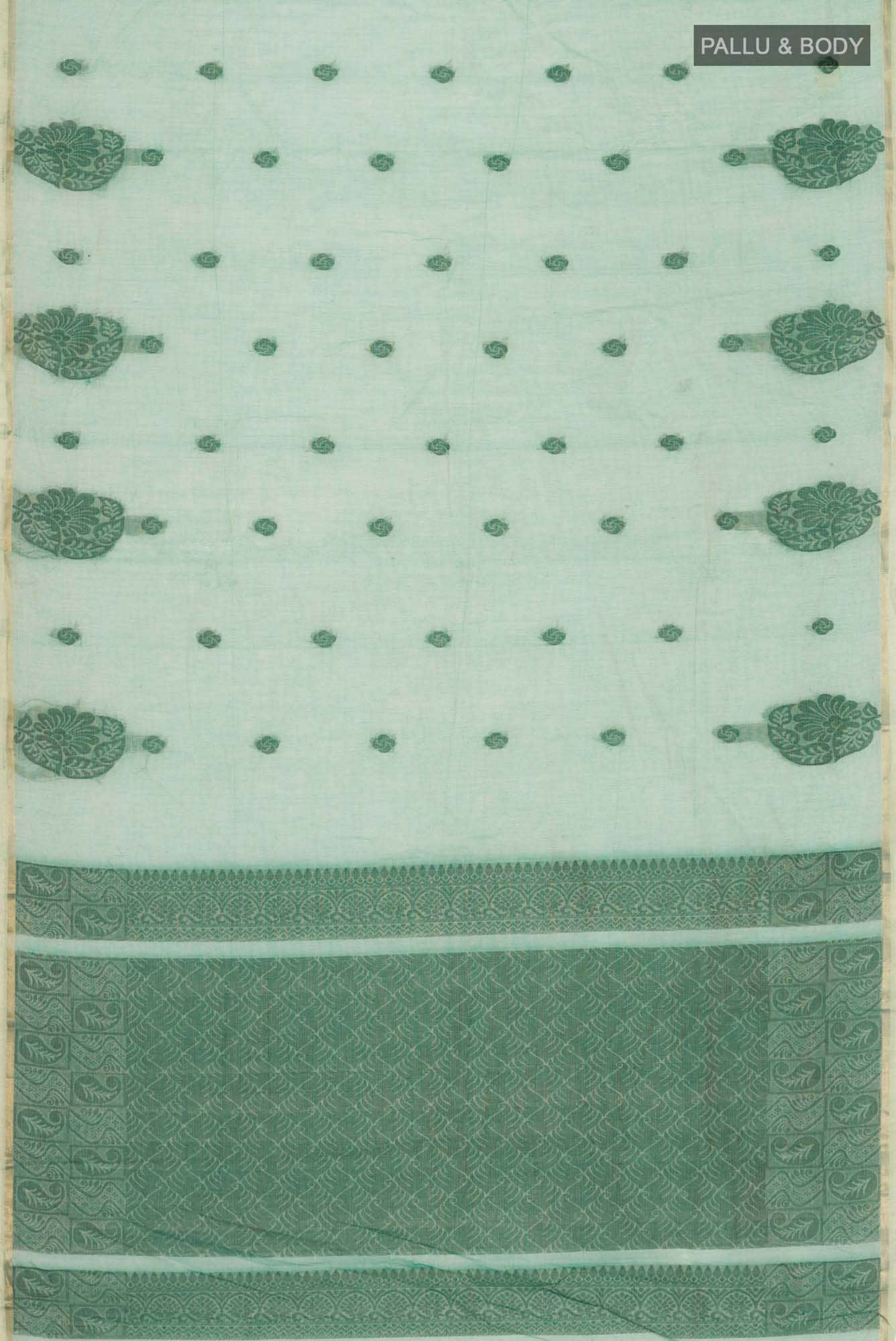 Green Kanchi Cotton Saree