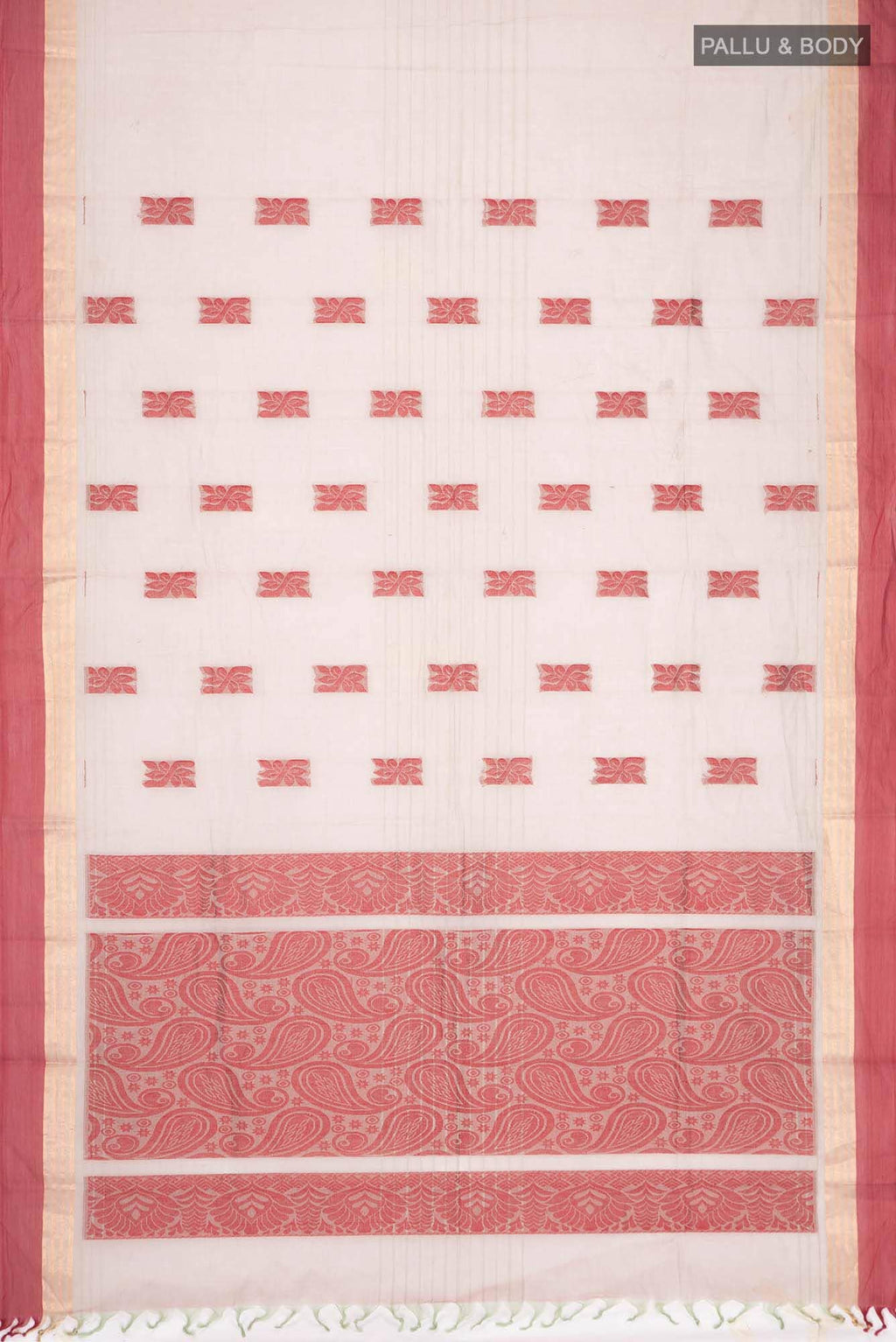 Beige Kanchi Cotton Saree