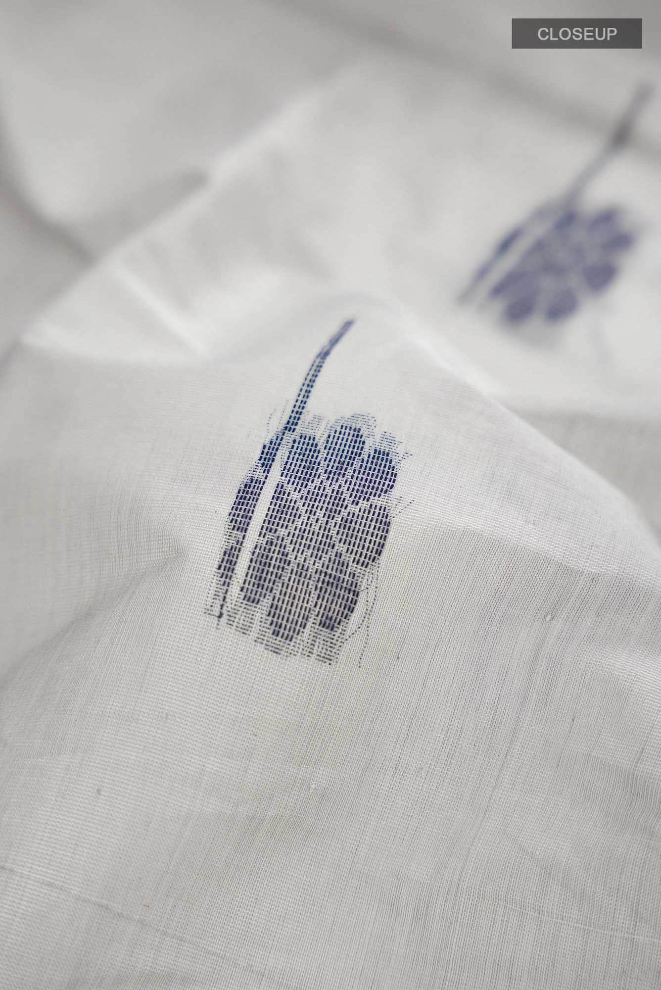 Grey Kanchi Cotton Saree