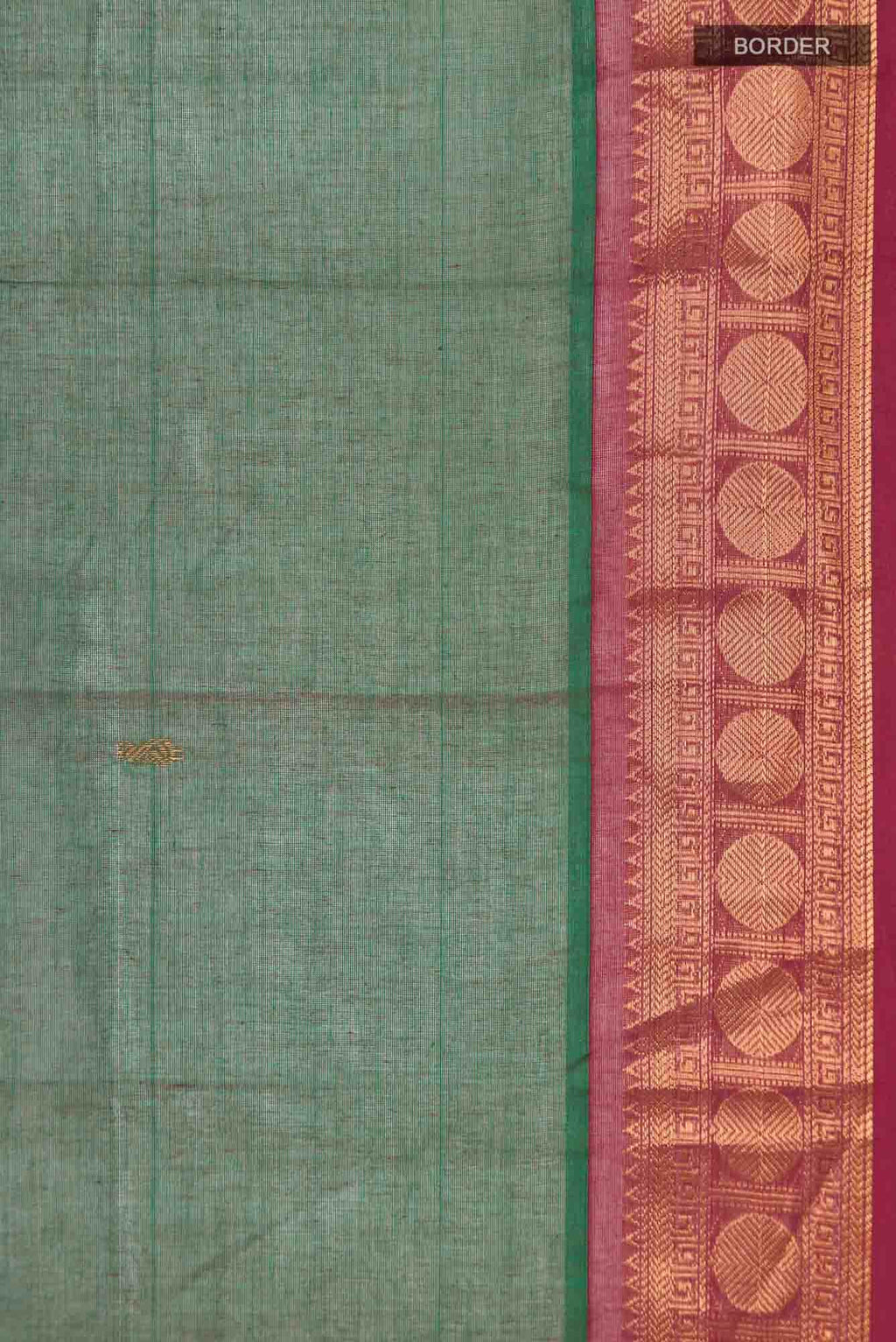 Green Kanchi Cotton Saree