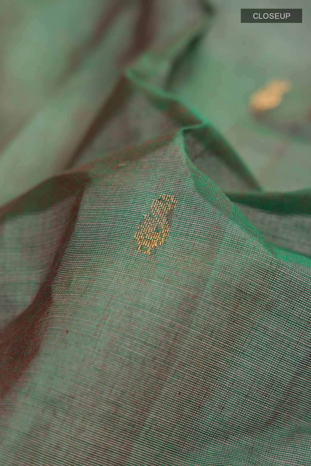 Green Kanchi Cotton Saree