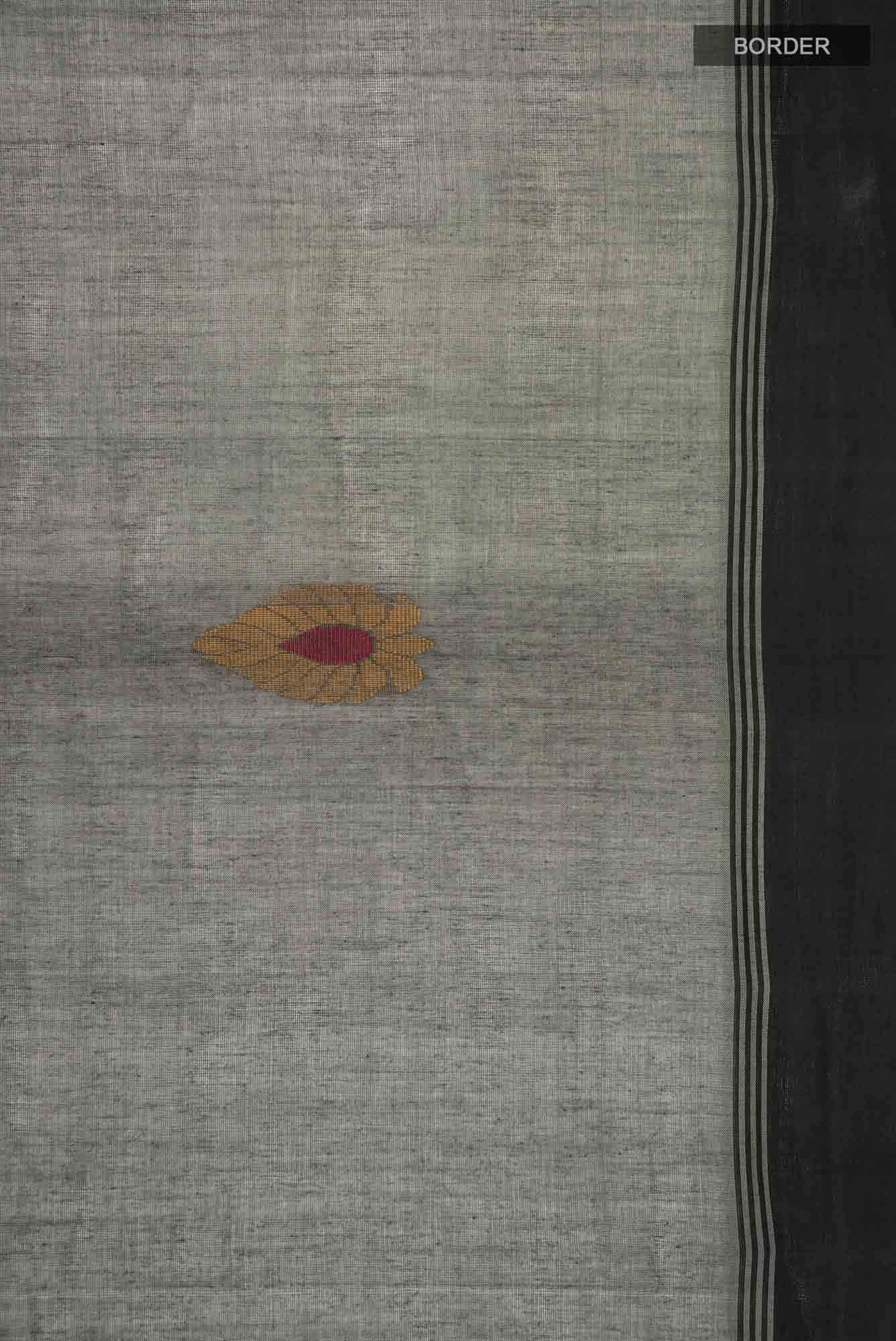 Grey Kanchi Cotton Saree
