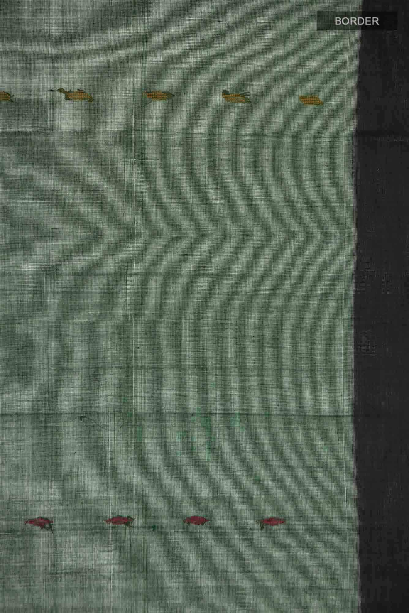 Green Kanchi Cotton Saree