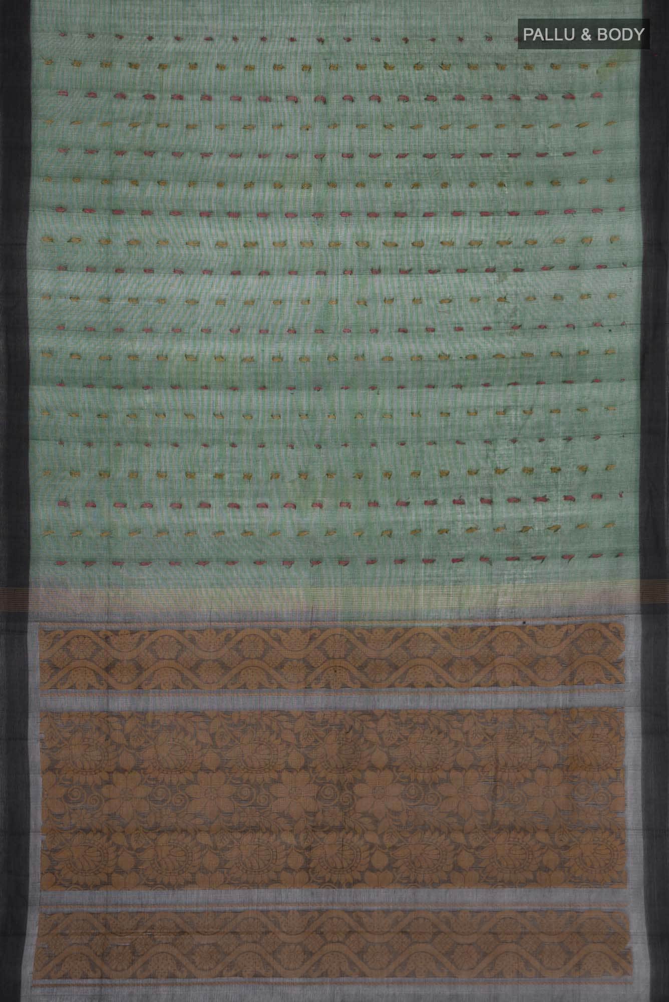 Green Kanchi Cotton Saree