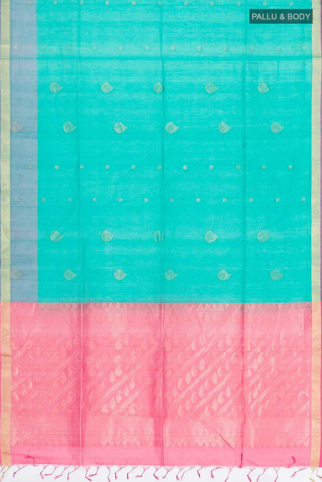 Green Silk Cotton Saree