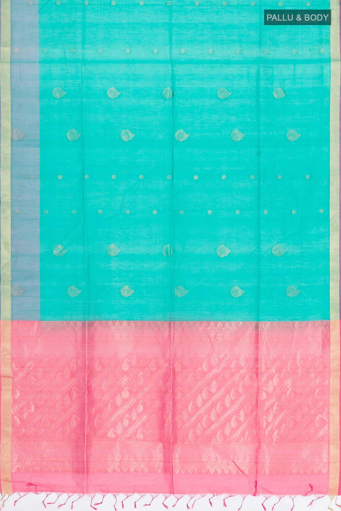 Green Silk Cotton Saree