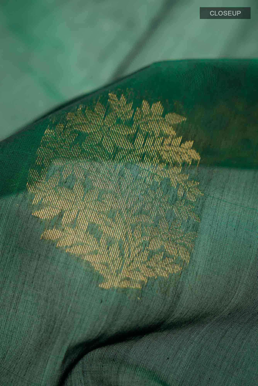 Green Silk Cotton Saree