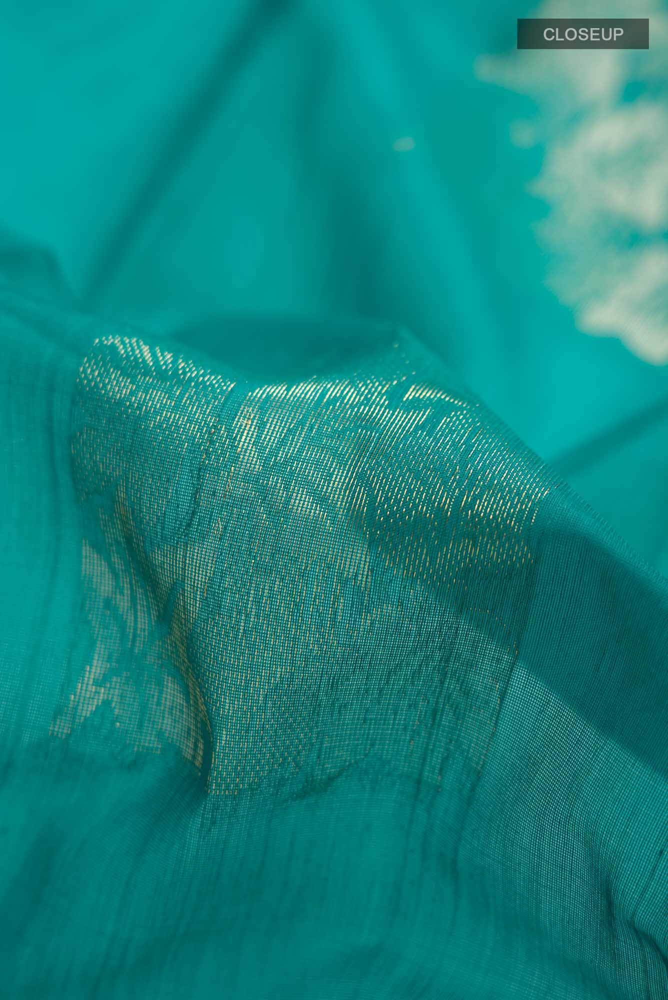 Green Silk Cotton Saree