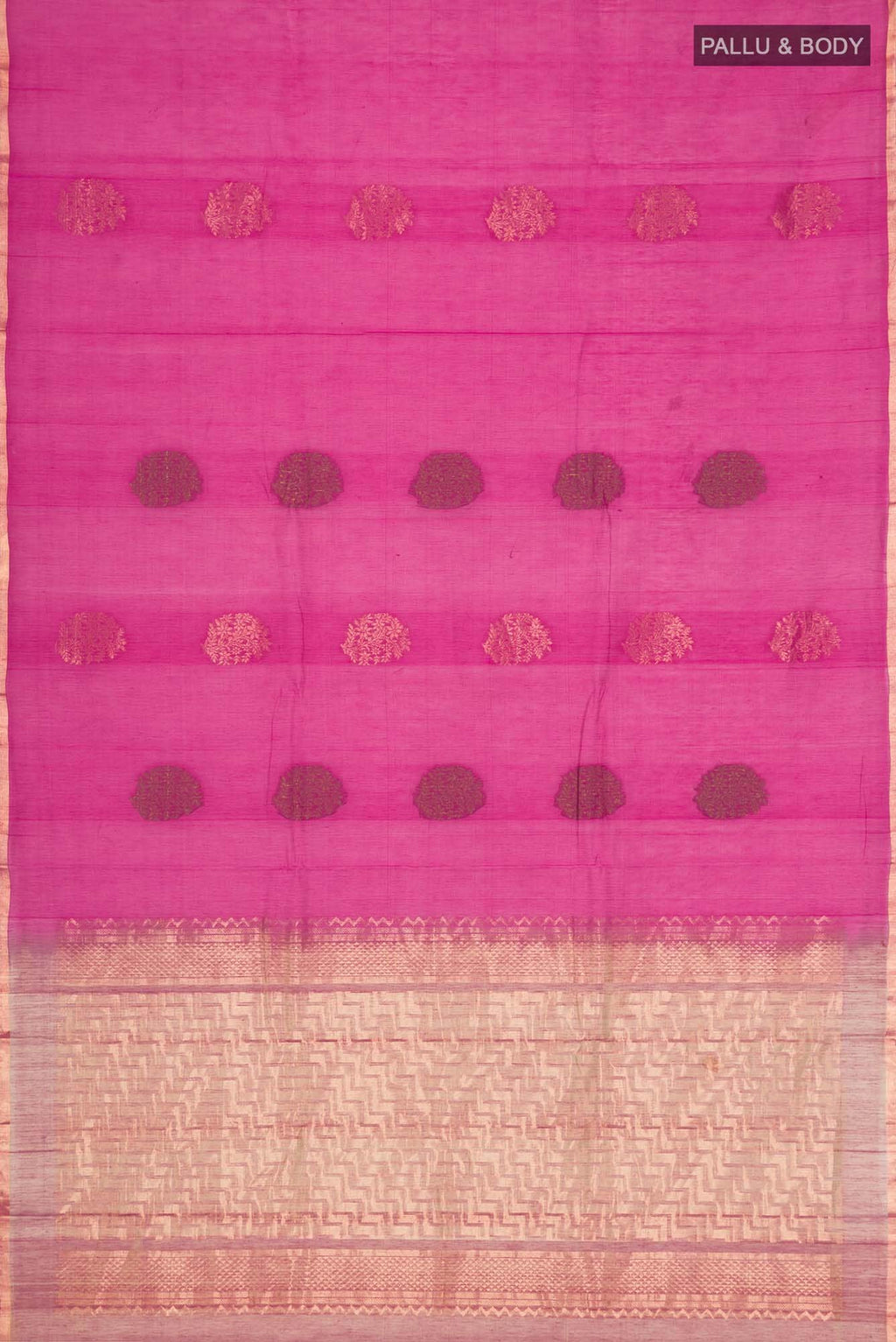 Pink Silk Cotton Saree