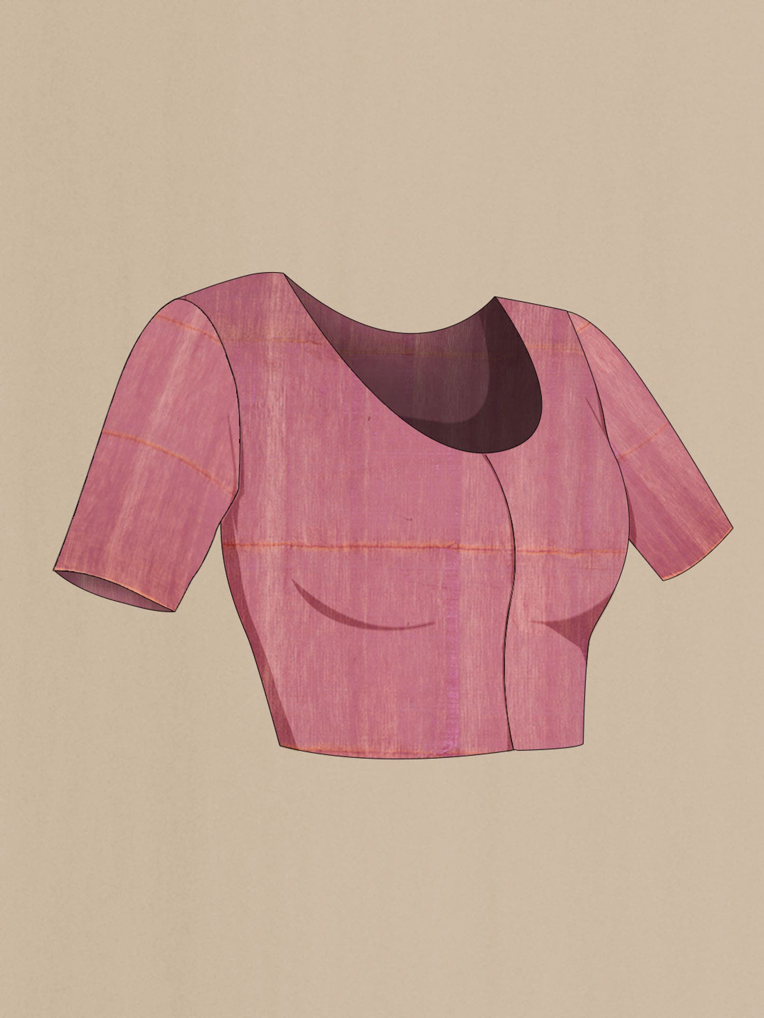 Purple Silk Cotton Saree