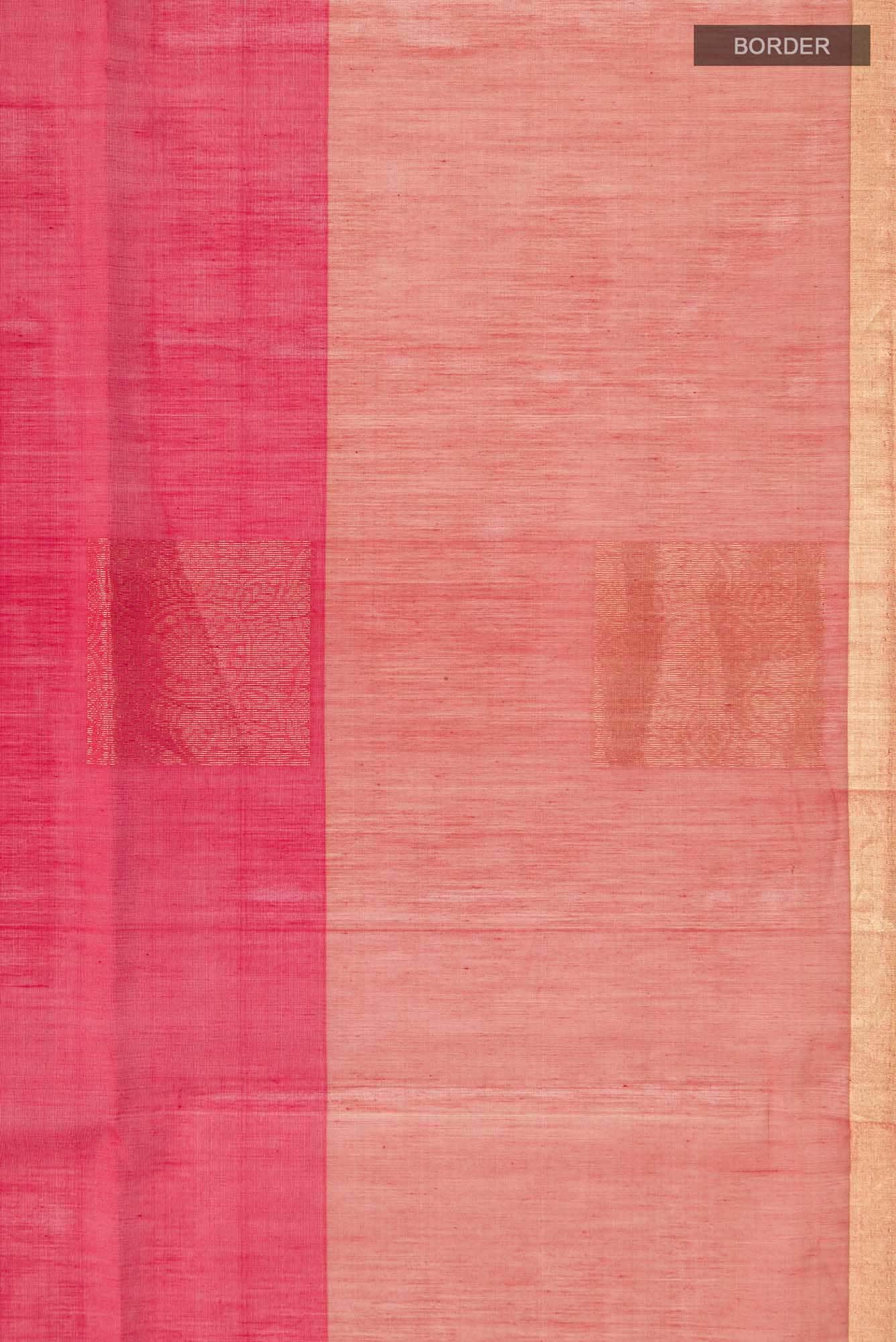 Red Silk Cotton Saree