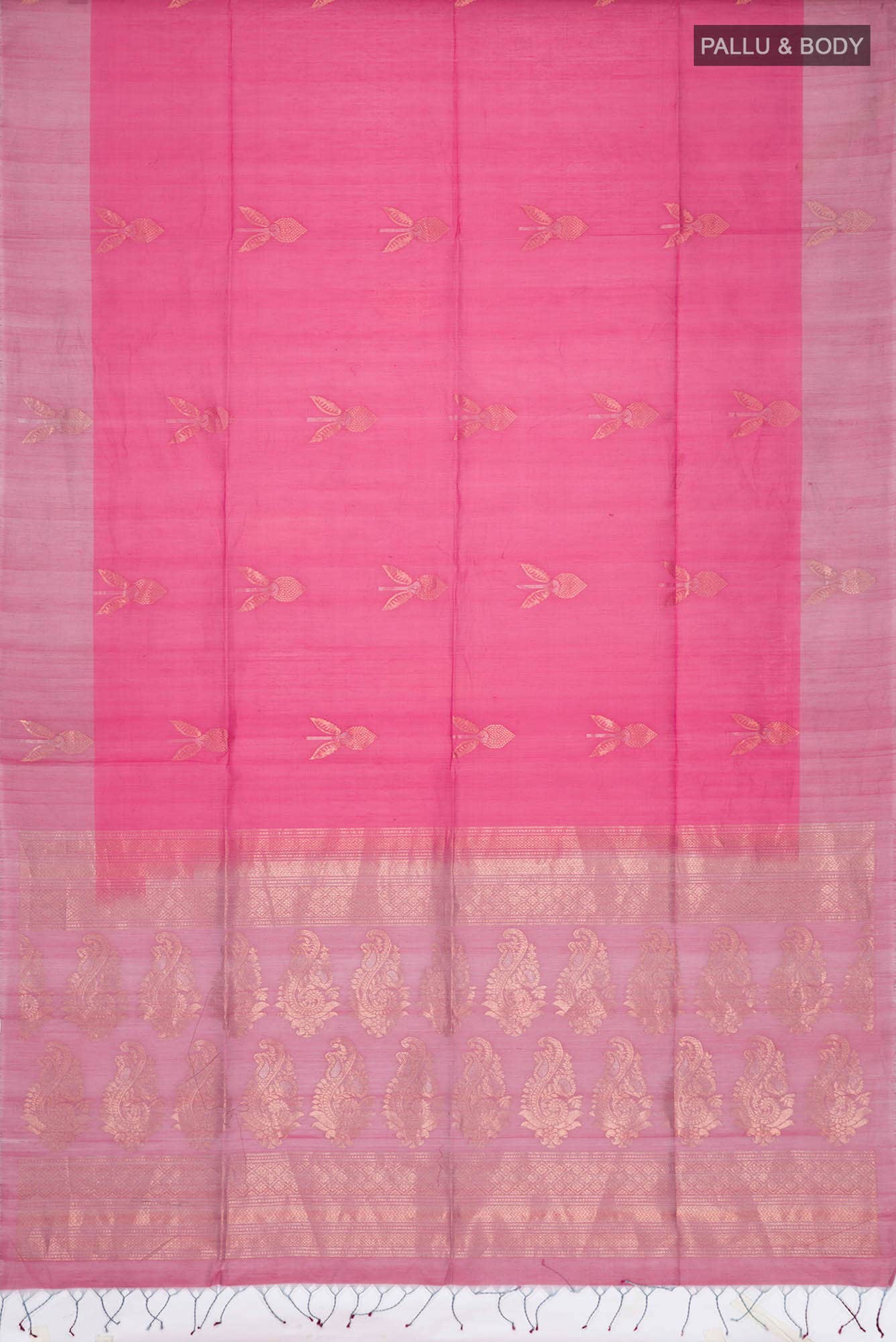 Pink Silk Cotton Saree