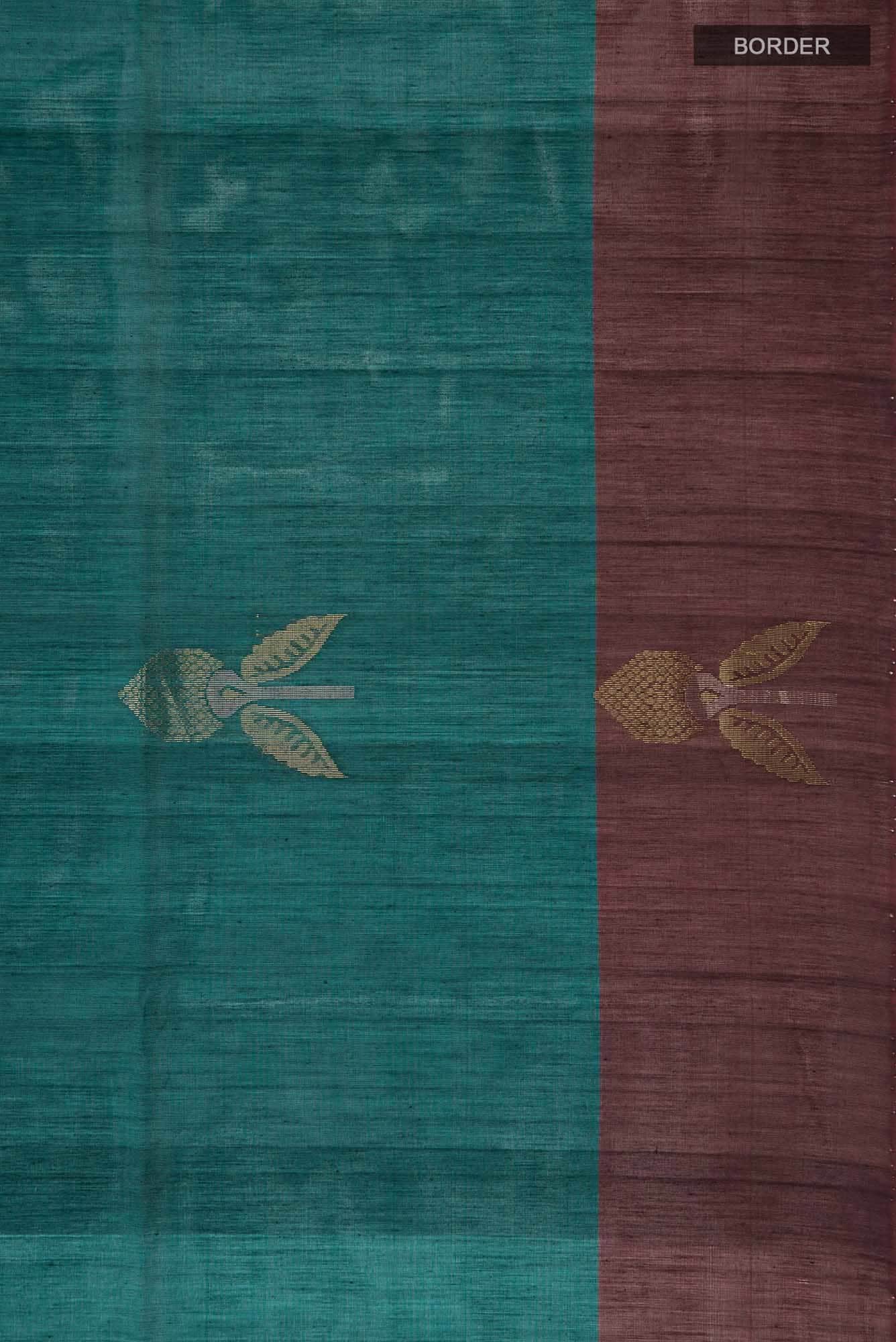 Green Silk Cotton Saree