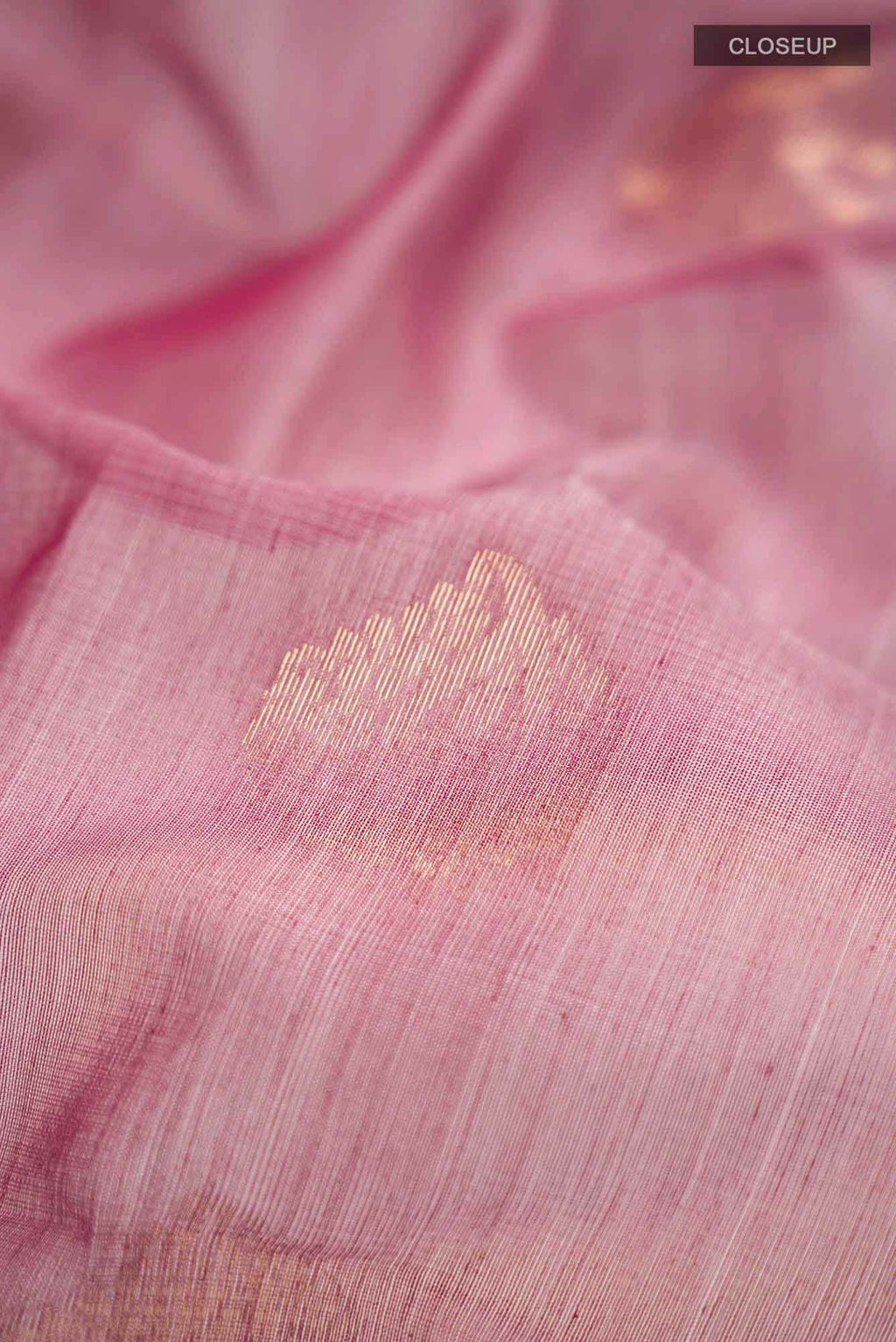 Pink Silk Cotton Saree