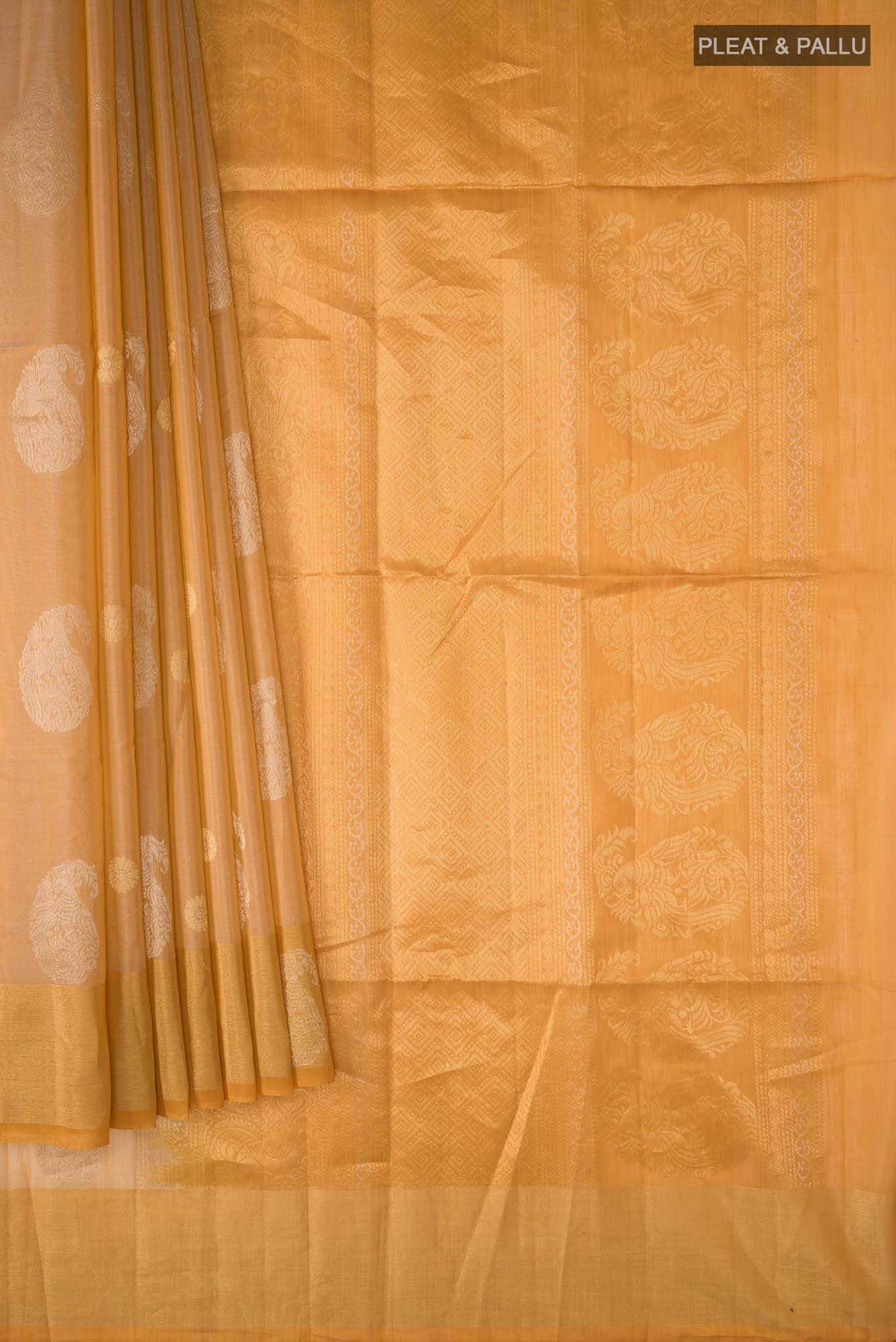 Sandal Silk Cotton Saree