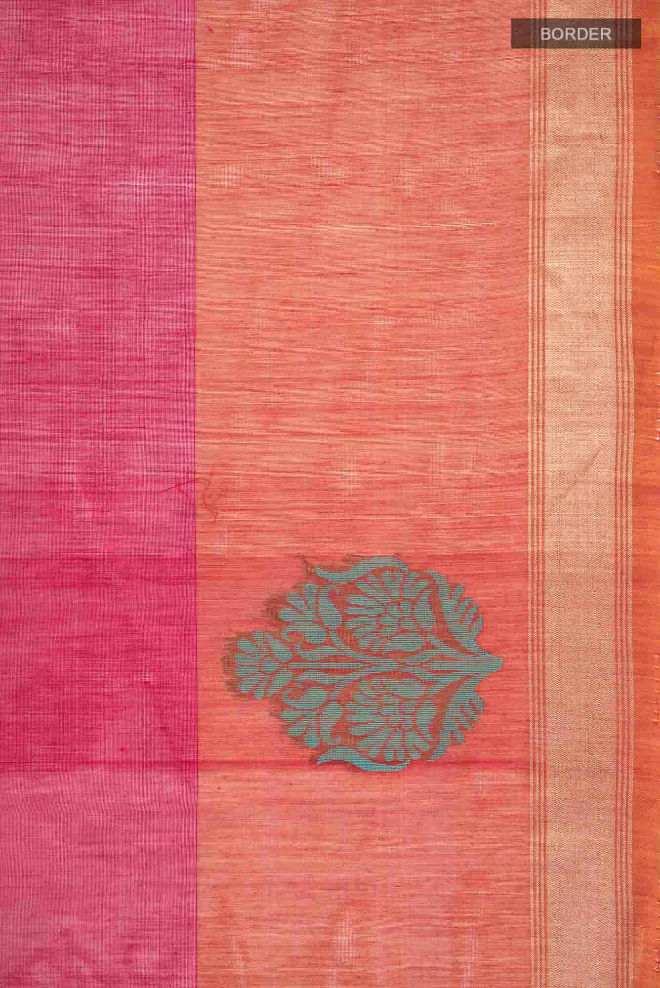 Red Silk Cotton Saree