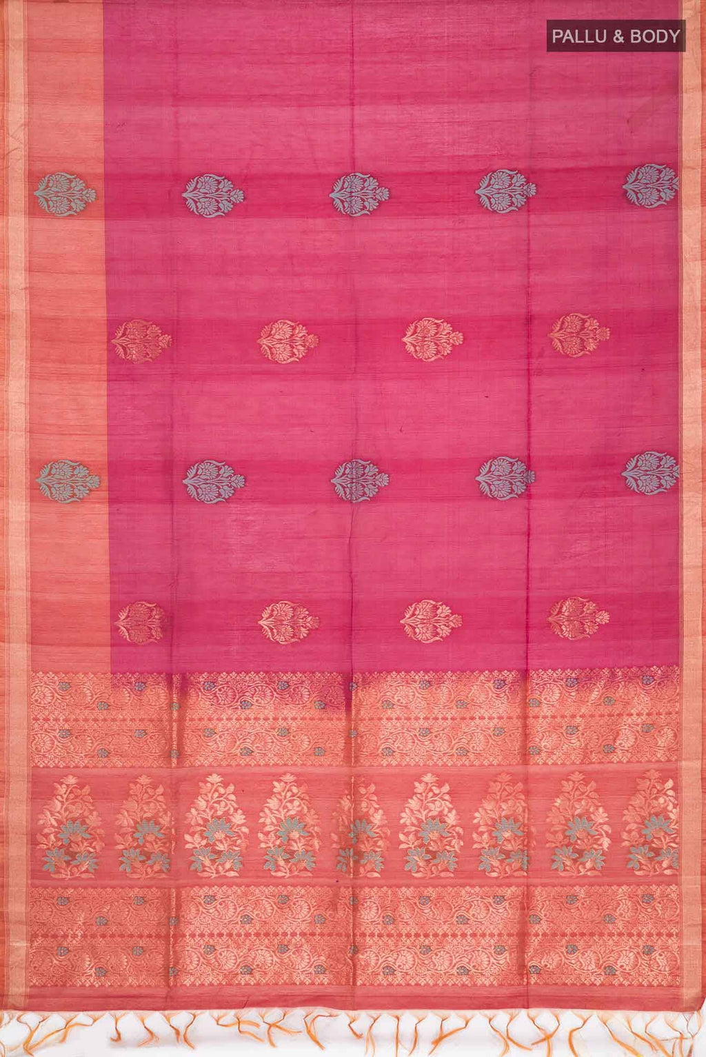 Red Silk Cotton Saree