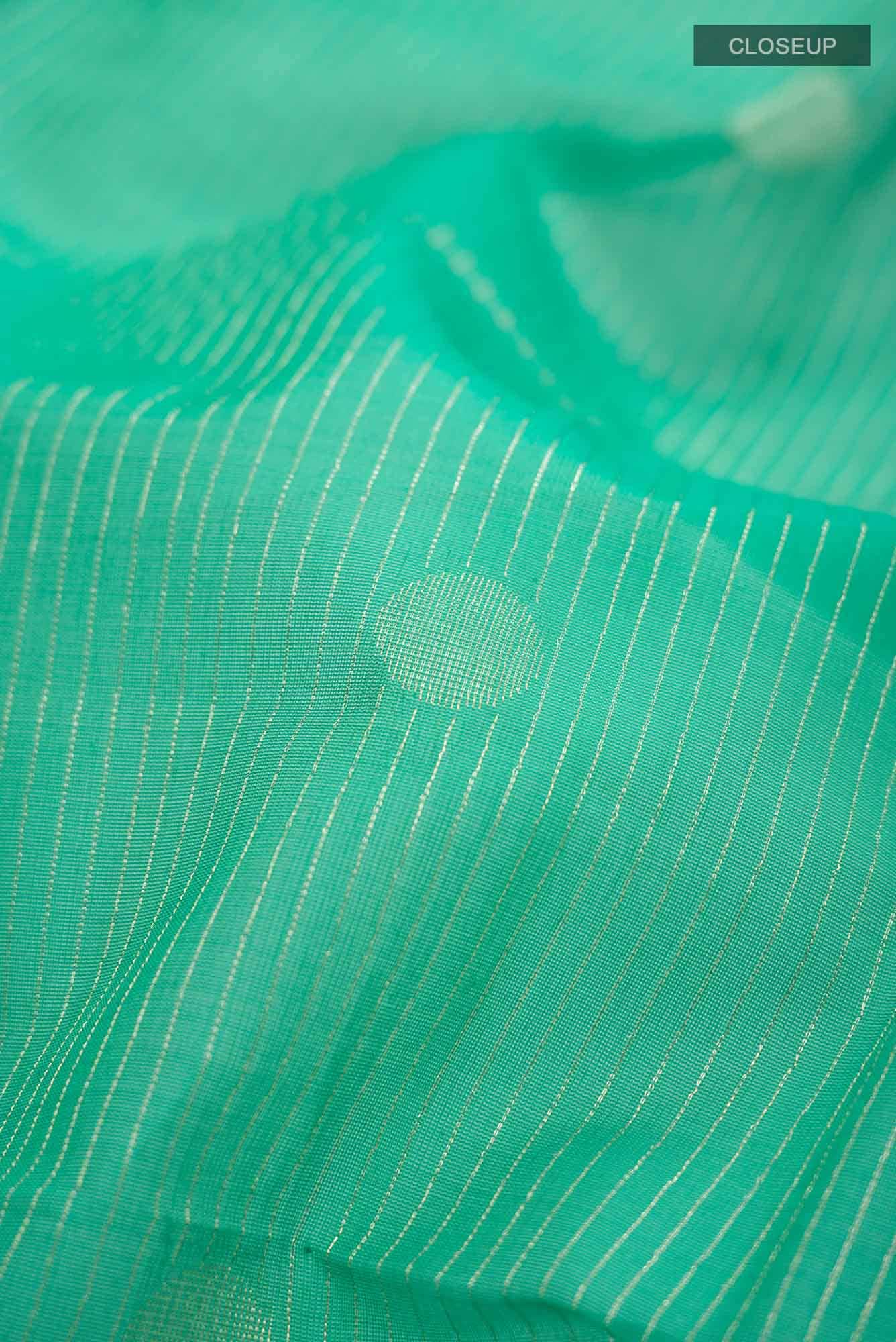 Green Silk Cotton Saree