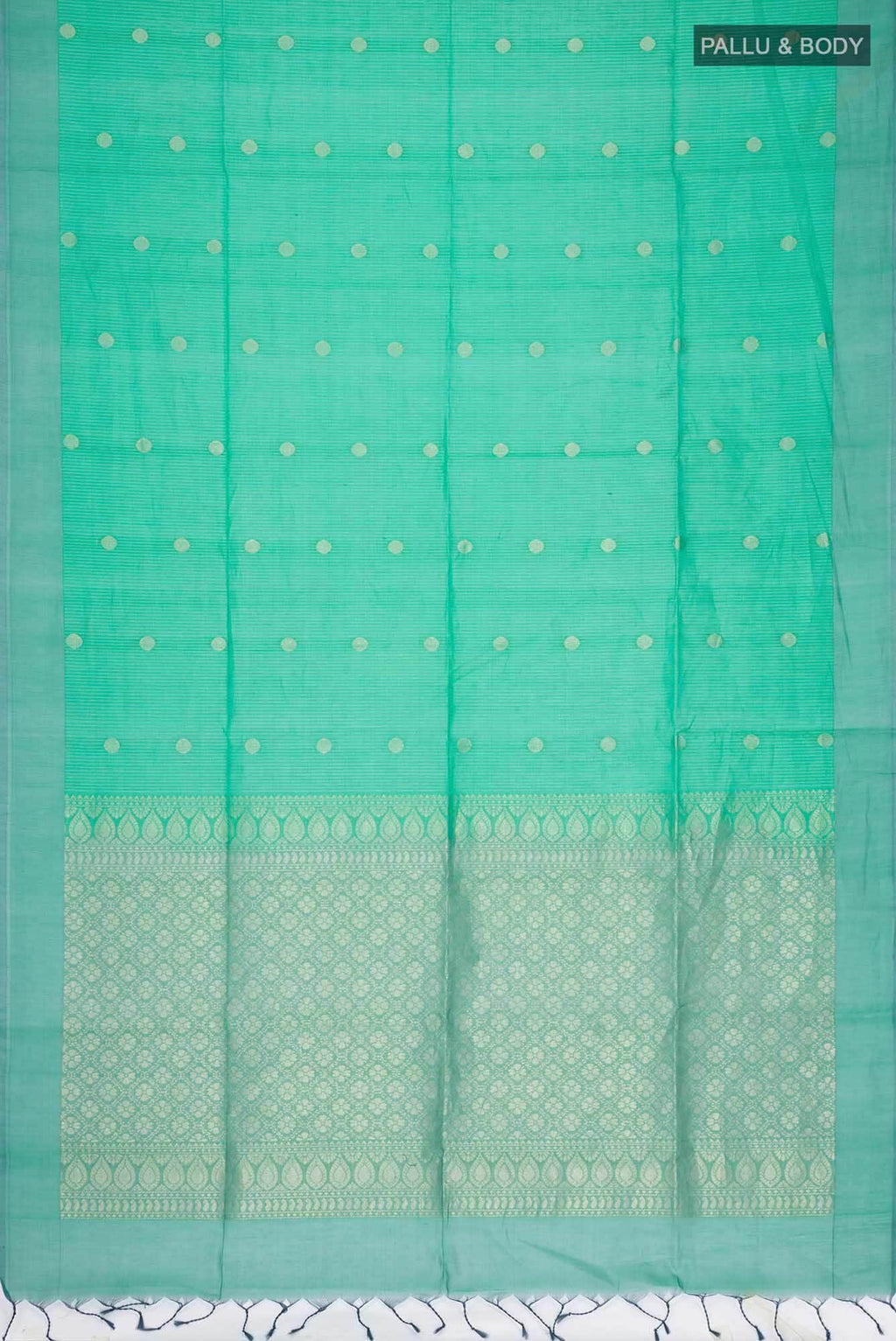 Green Silk Cotton Saree