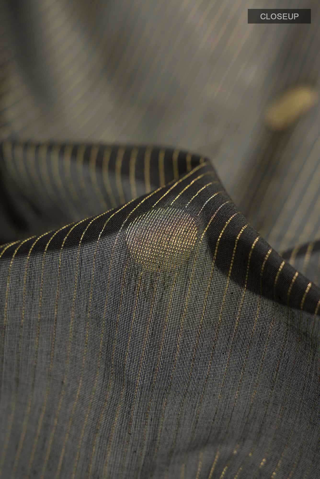 Black Silk Cotton Saree