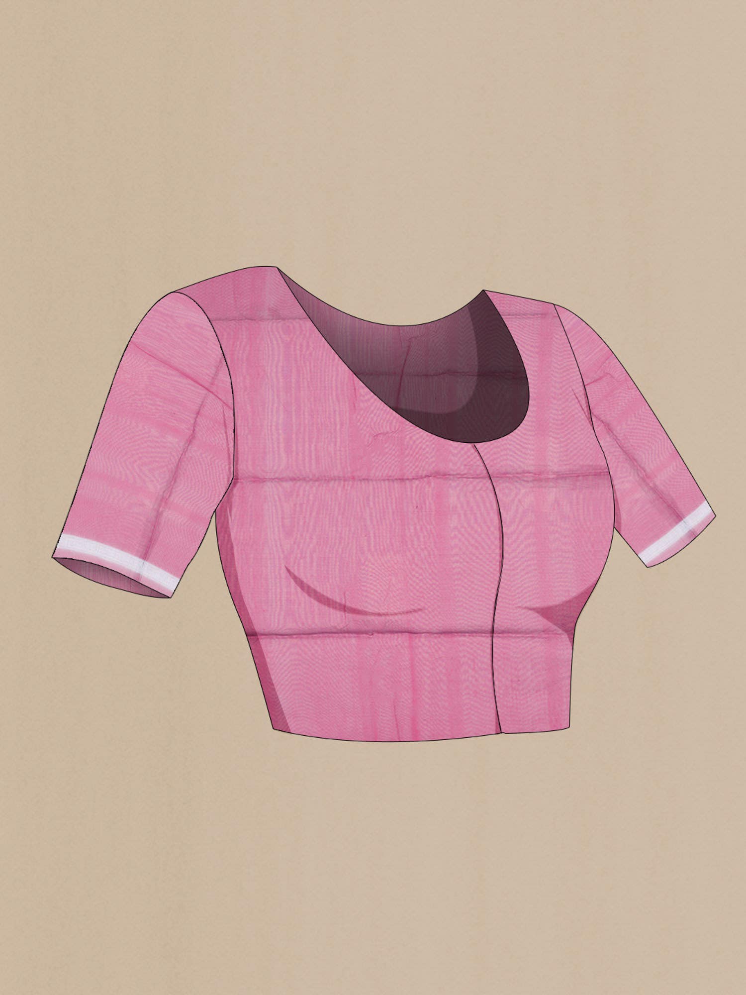 Pink Silk Cotton Saree