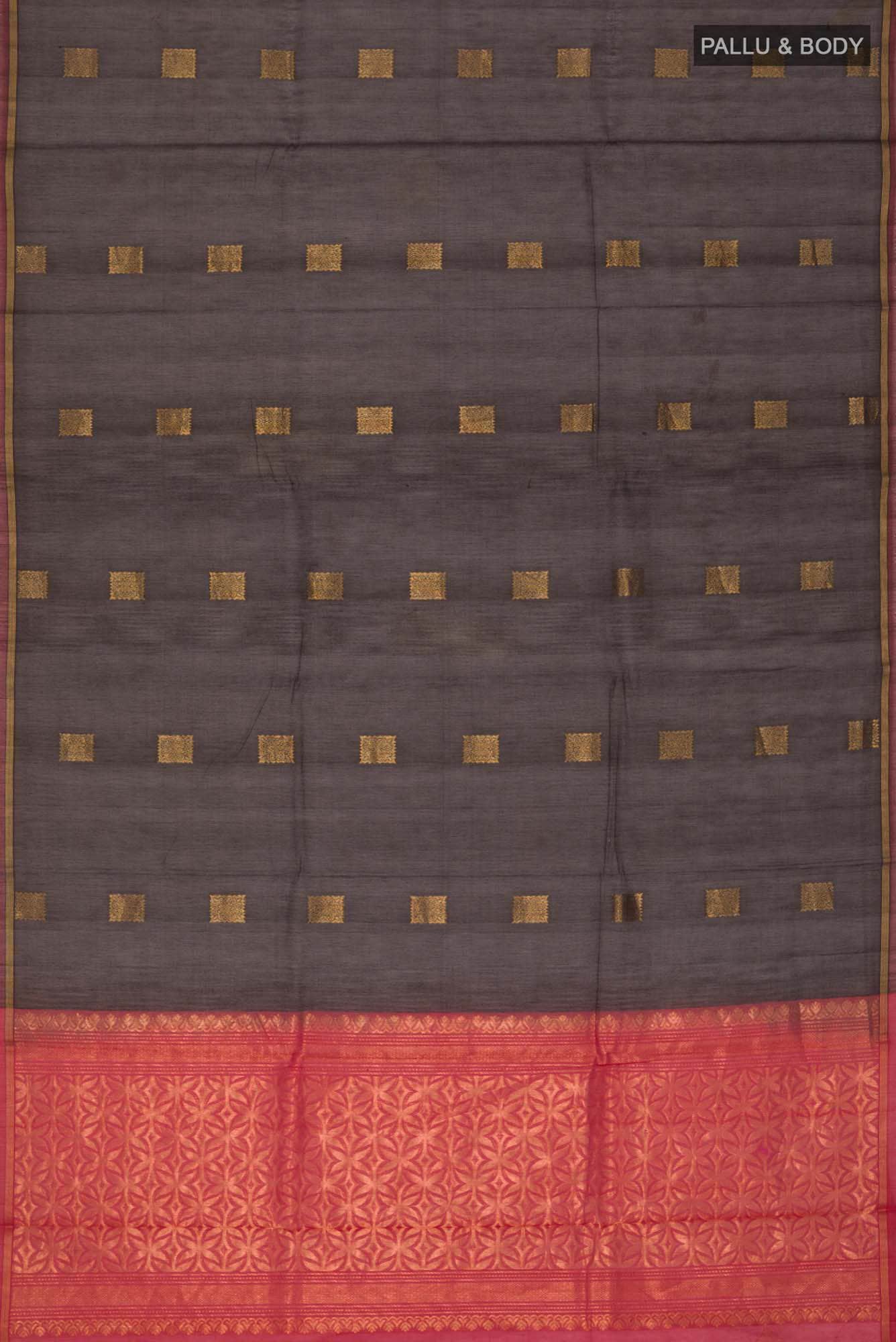 Black Silk Cotton Saree