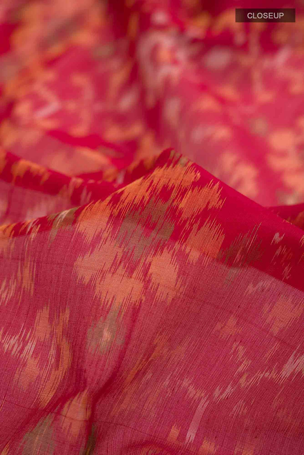 Red Silk Cotton Saree