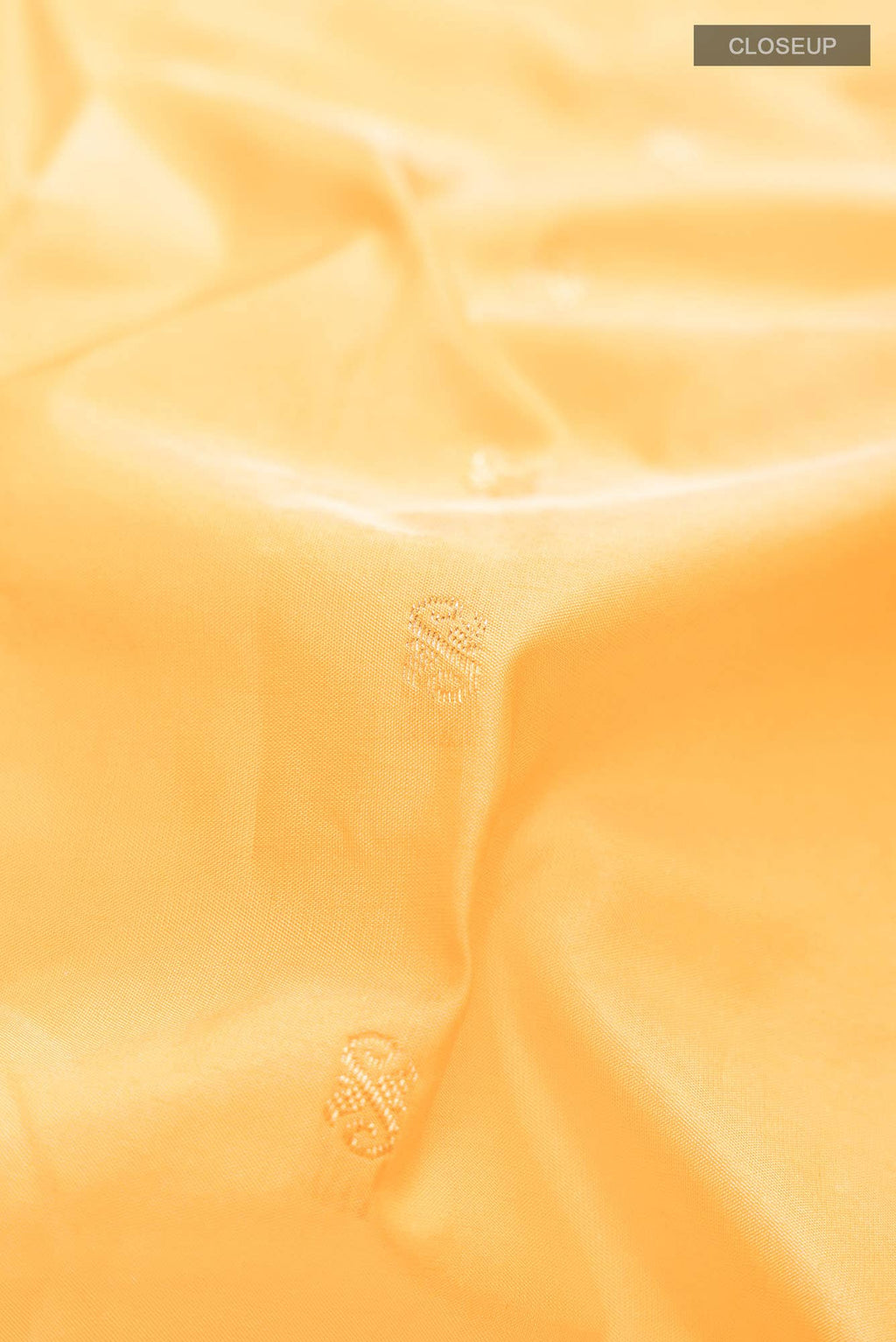 Yellow Blended Bangalore Silk Saree