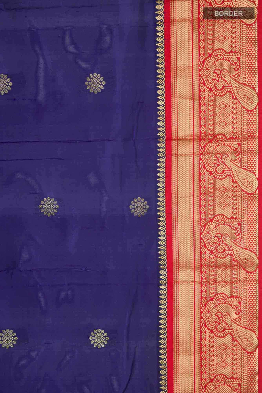 Blue Bangalore Silk Saree