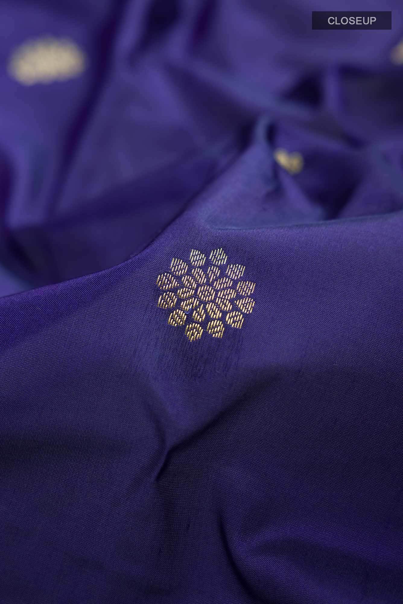 Blue Bangalore Silk Saree