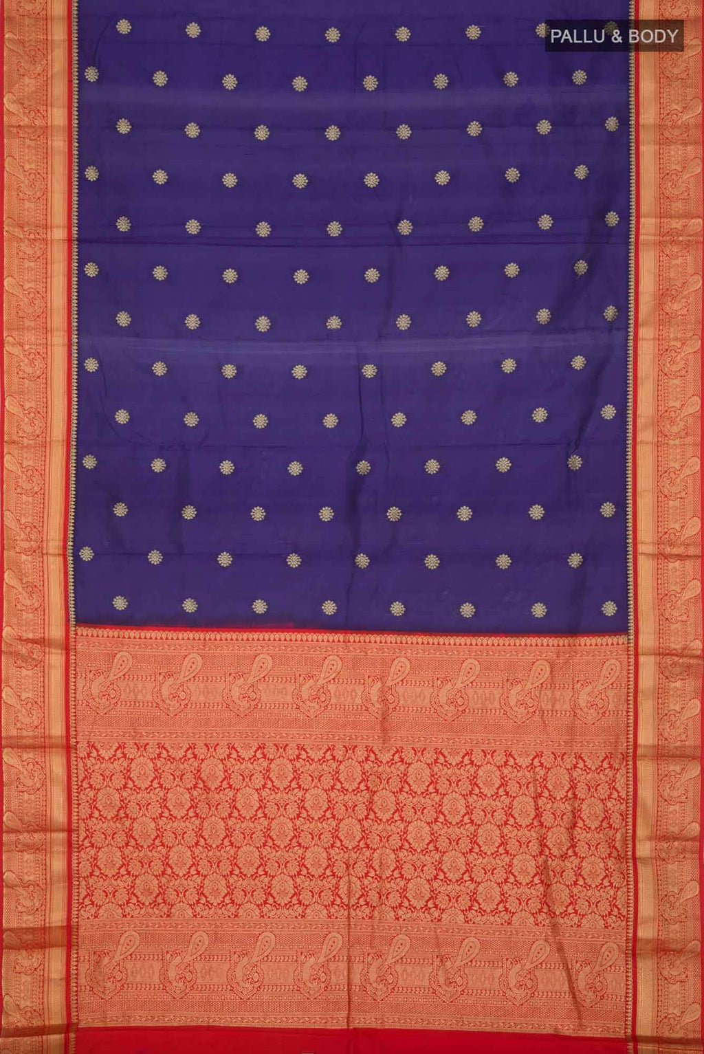 Blue Bangalore Silk Saree