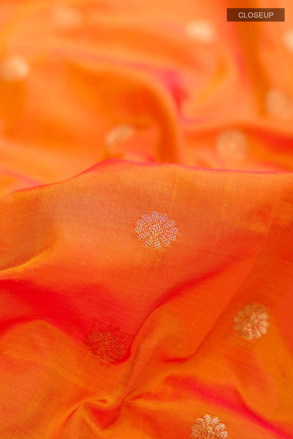 Yellow Blended Bangalore Silk Saree