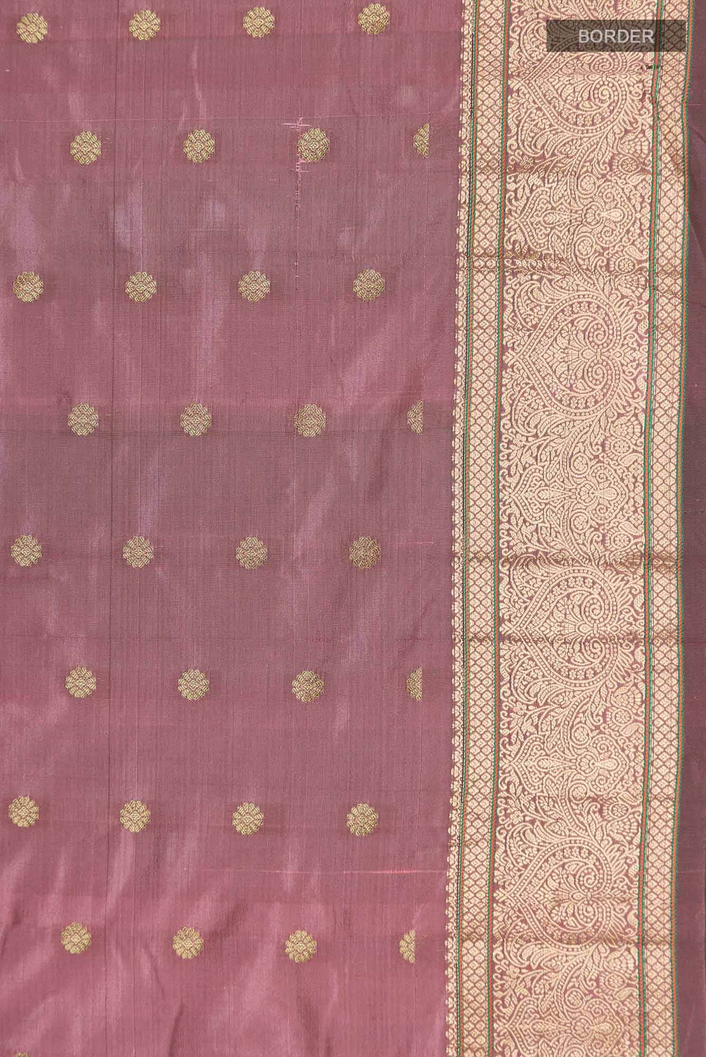 Mauve Blended Bangalore Silk Saree