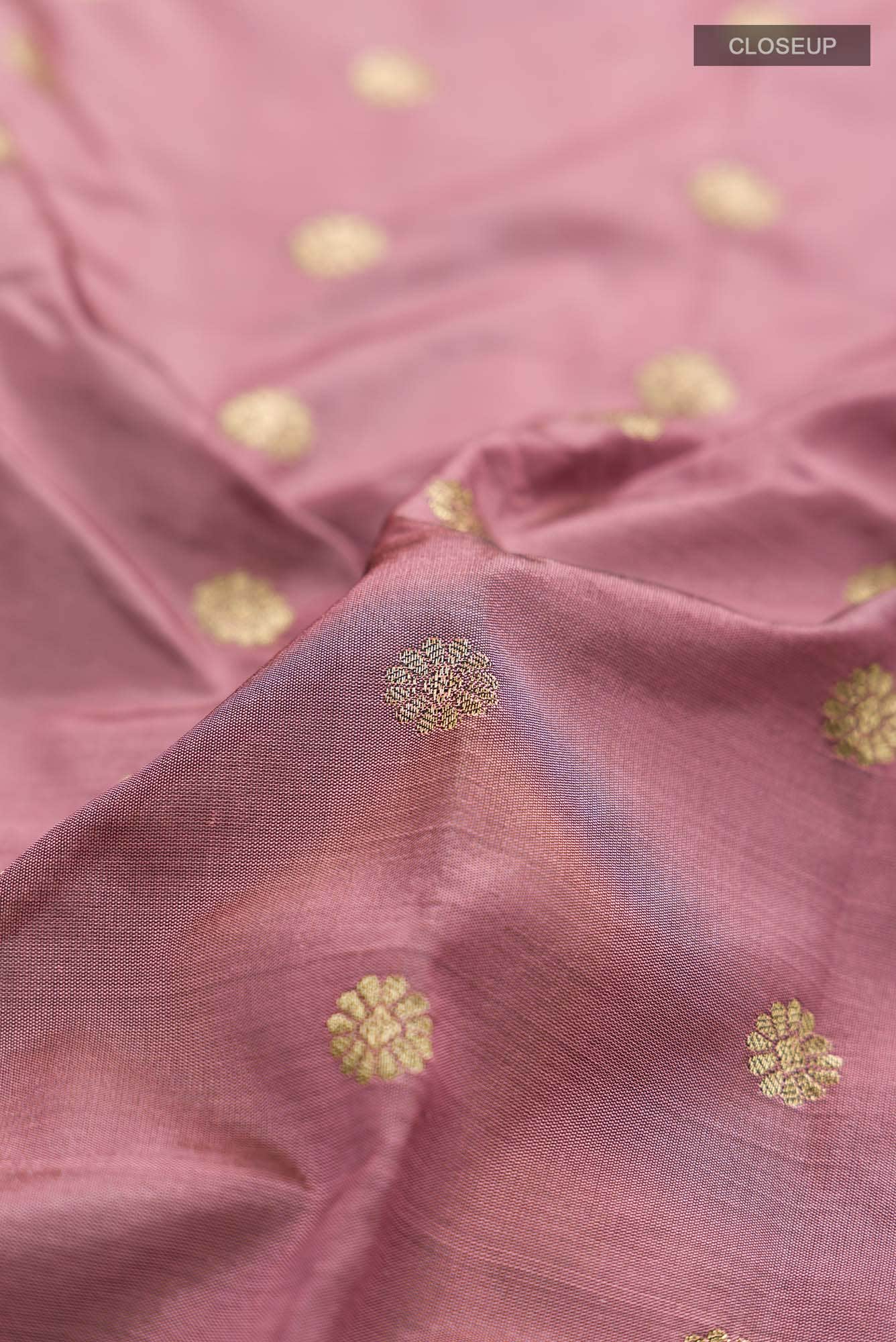Mauve Blended Bangalore Silk Saree
