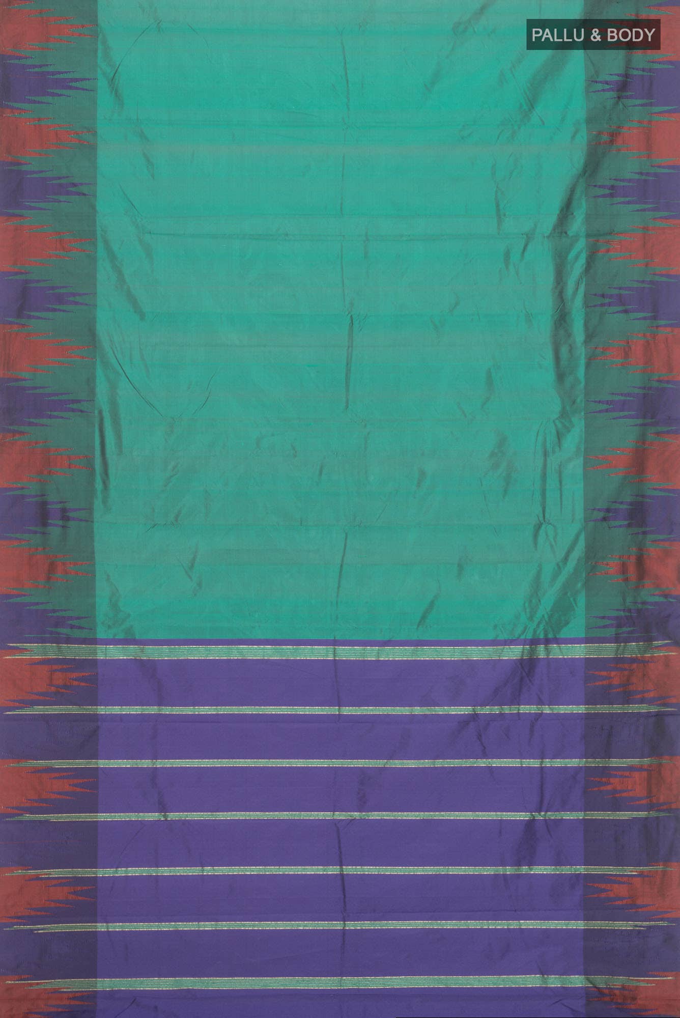Green Blended Bangalore Silk Saree