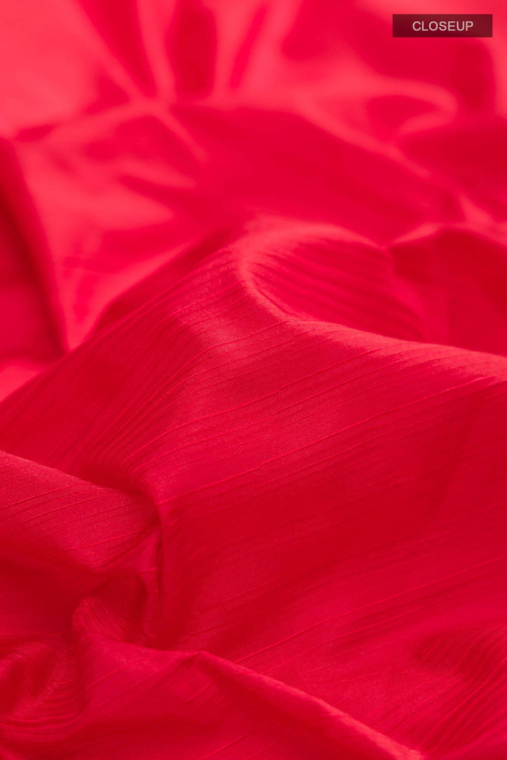 Red Blended Bangalore Silk Saree