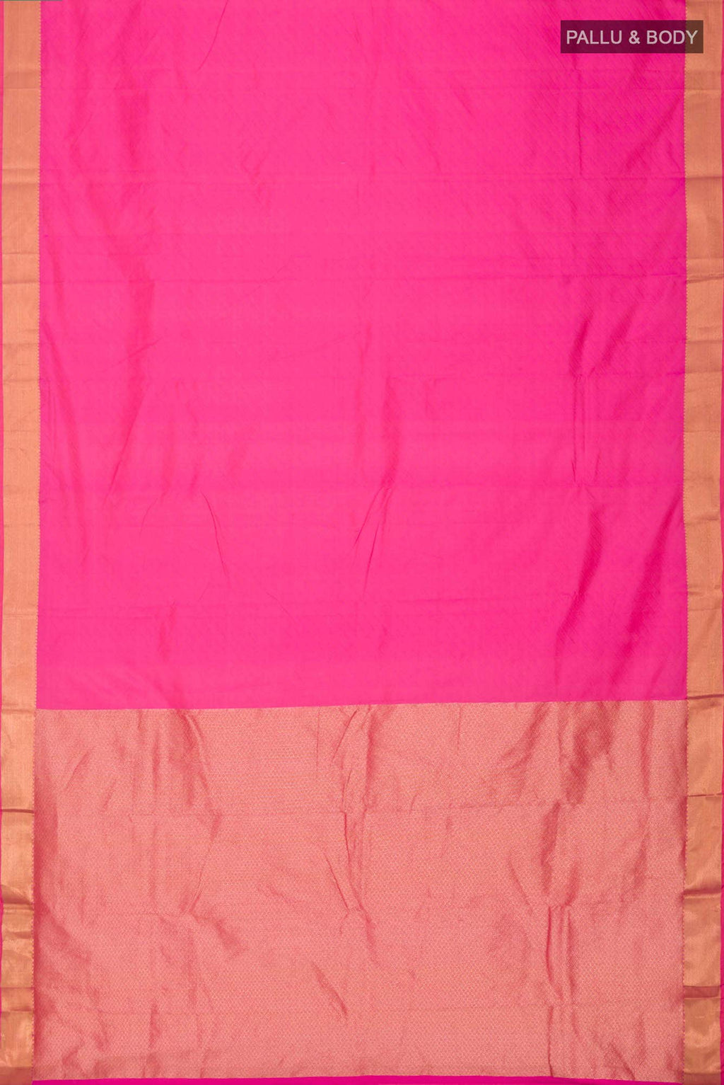 Pink Blended Bangalore Silk Saree