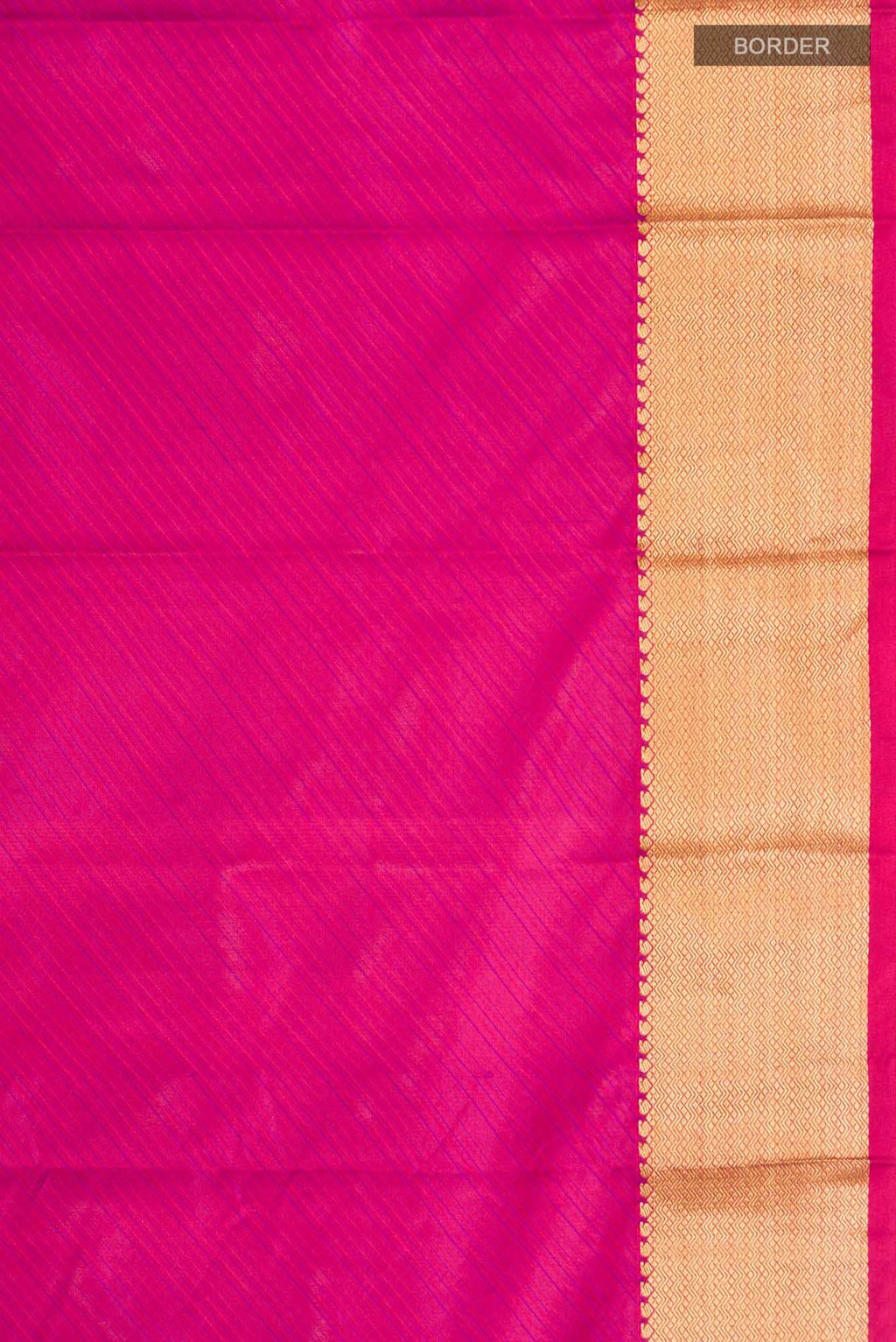 Magenta Blended Bangalore Silk Saree