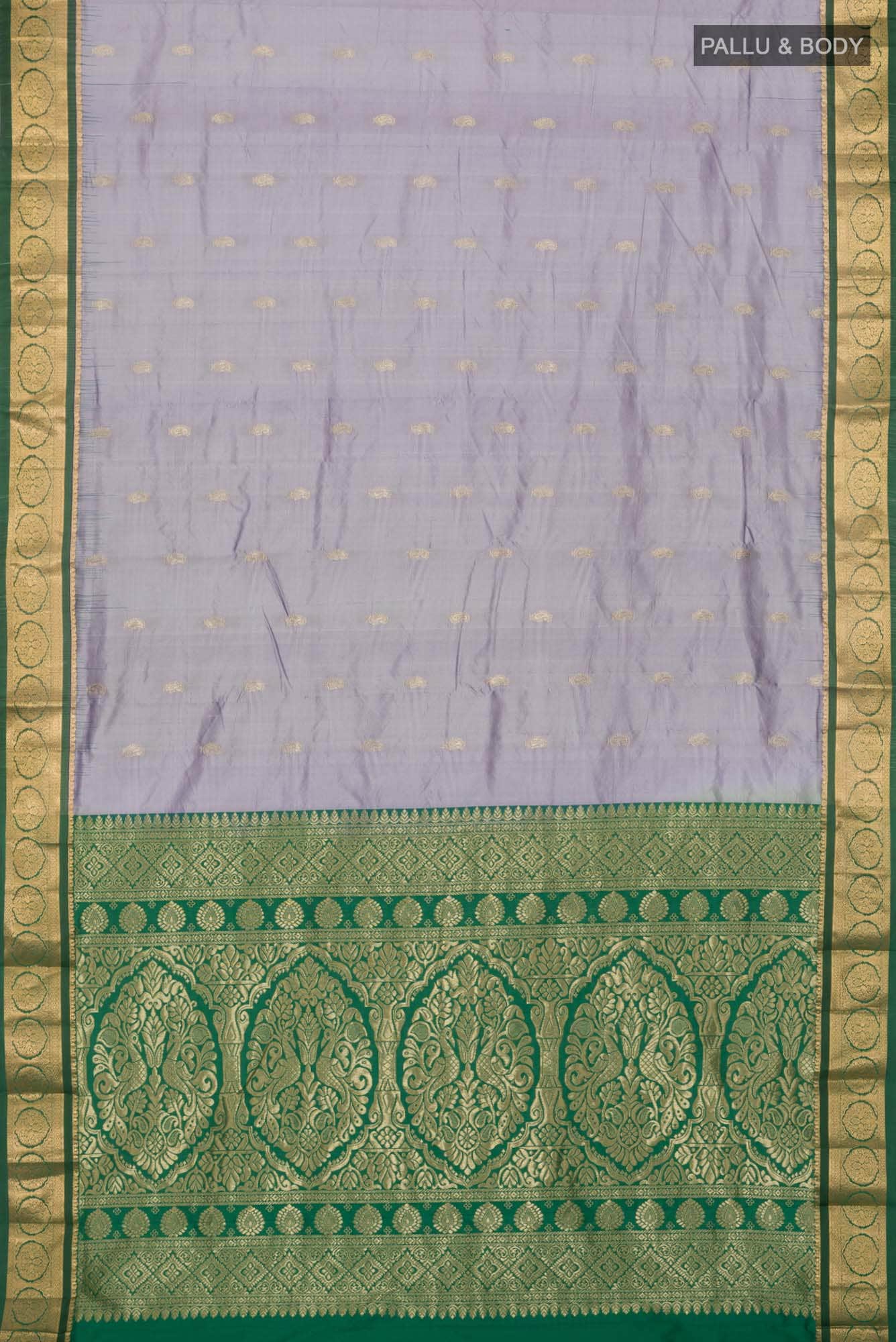 Blue Blended Bangalore Silk Saree