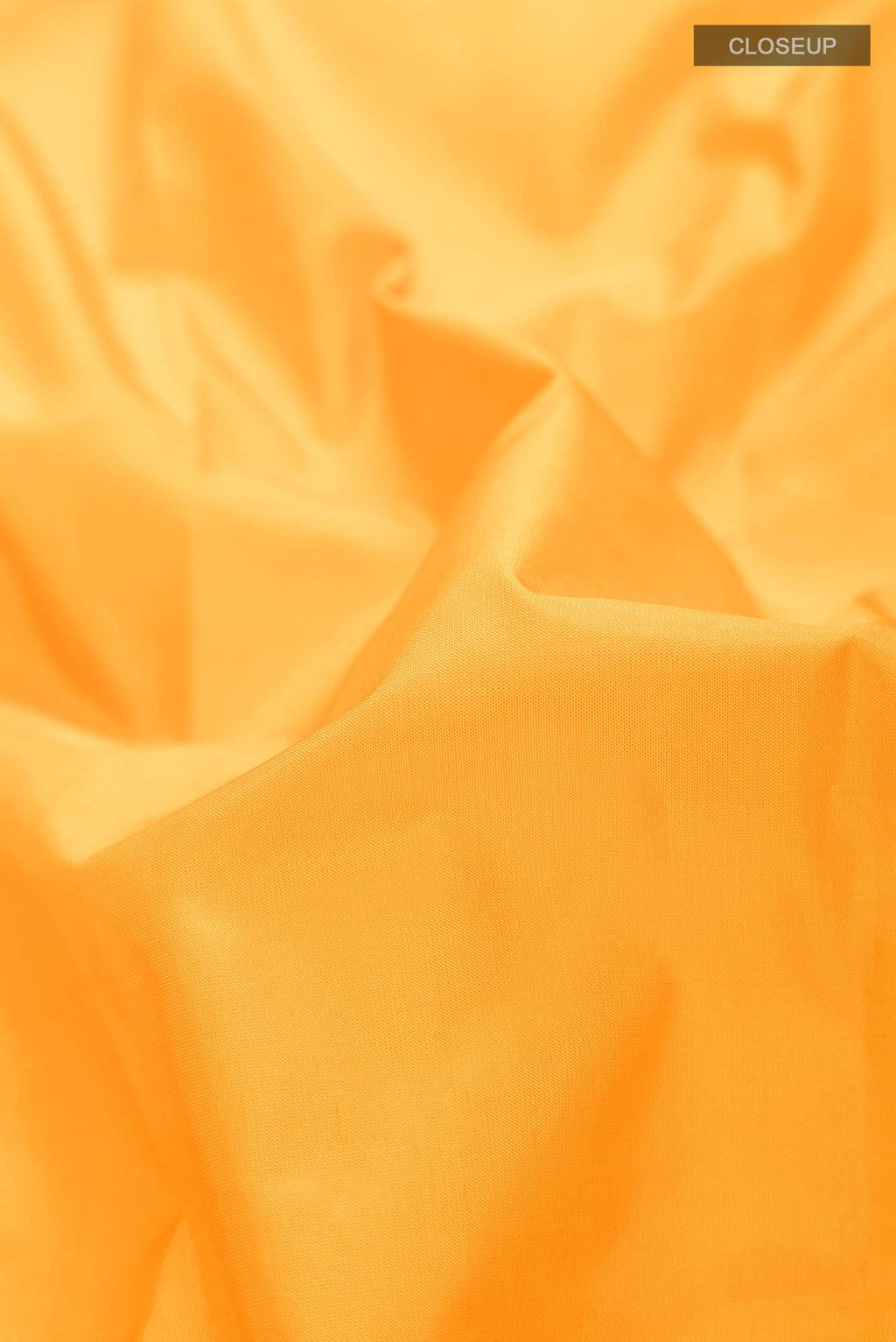 Yellow Blended Bangalore Silk Saree