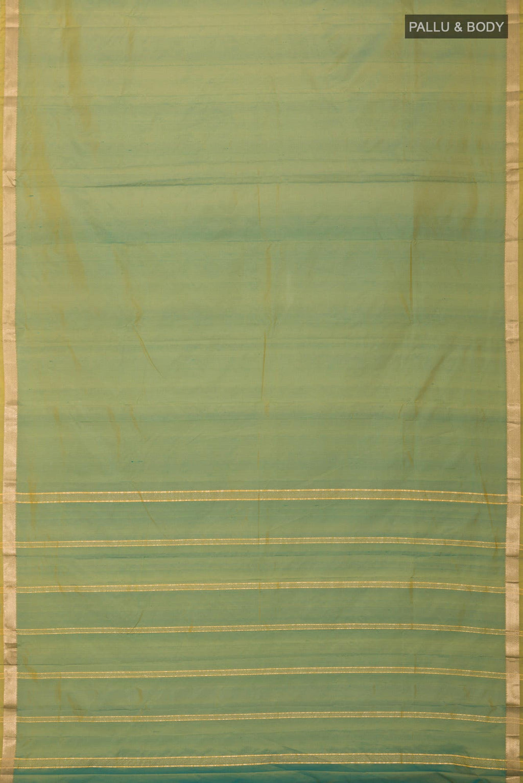 Green Blended Bangalore Silk Saree