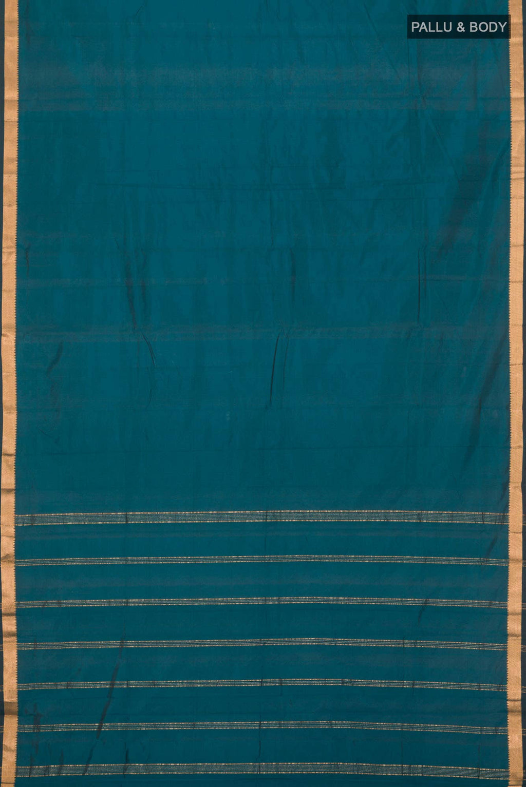Blue Blended Bangalore Silk Saree