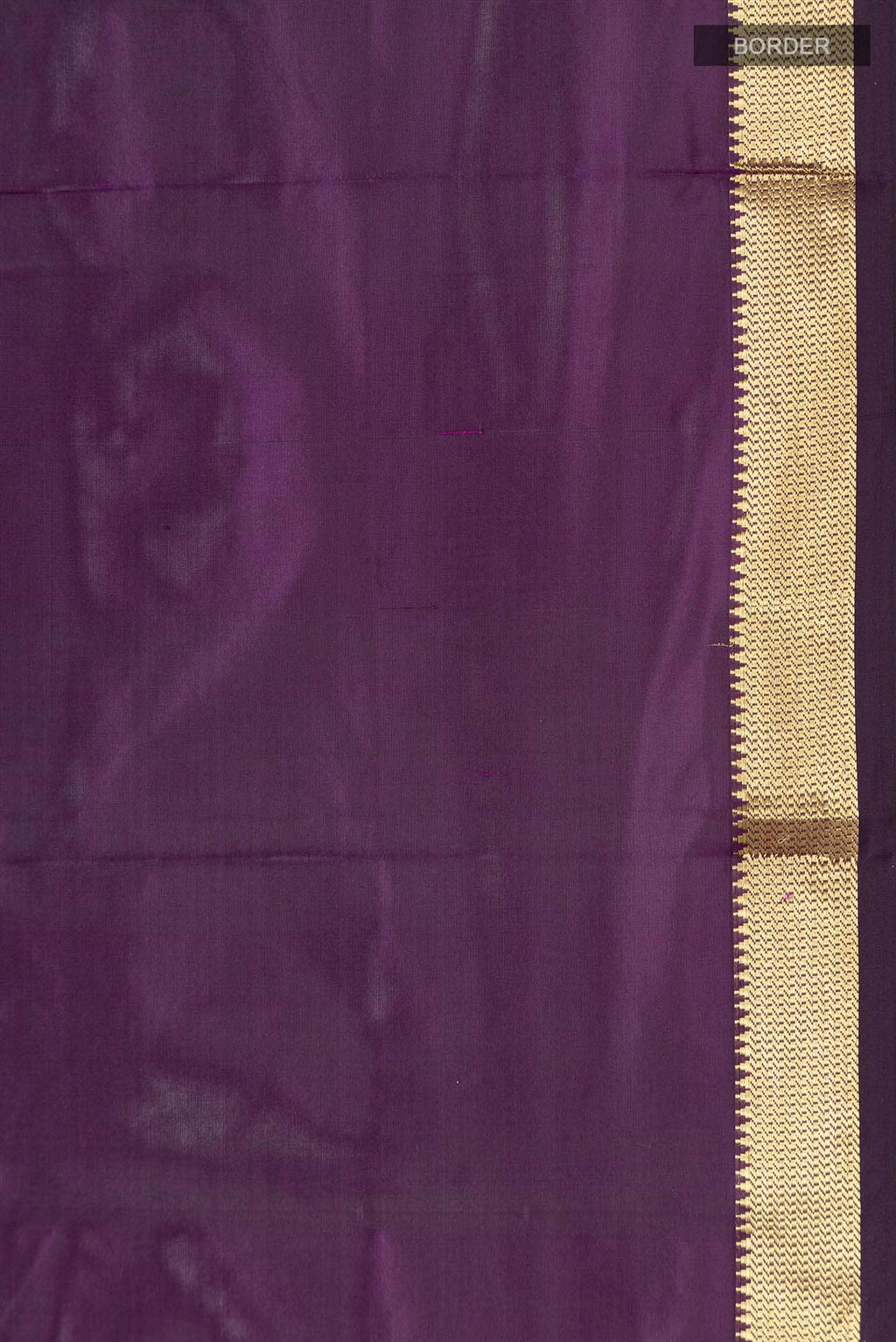 Purple Blended Bangalore Silk Saree